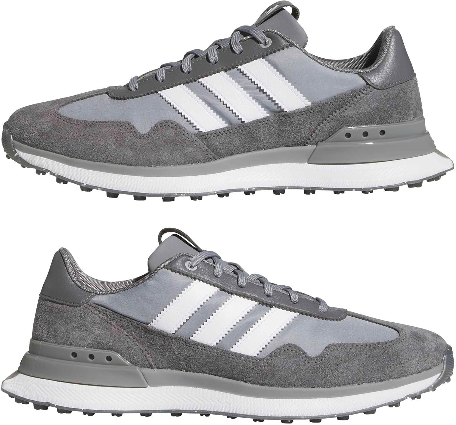 image:imageadidas Golf Mens S2G 26 Textile Spikeless Golf ShoesGrey Three Ftwr White Grey Four