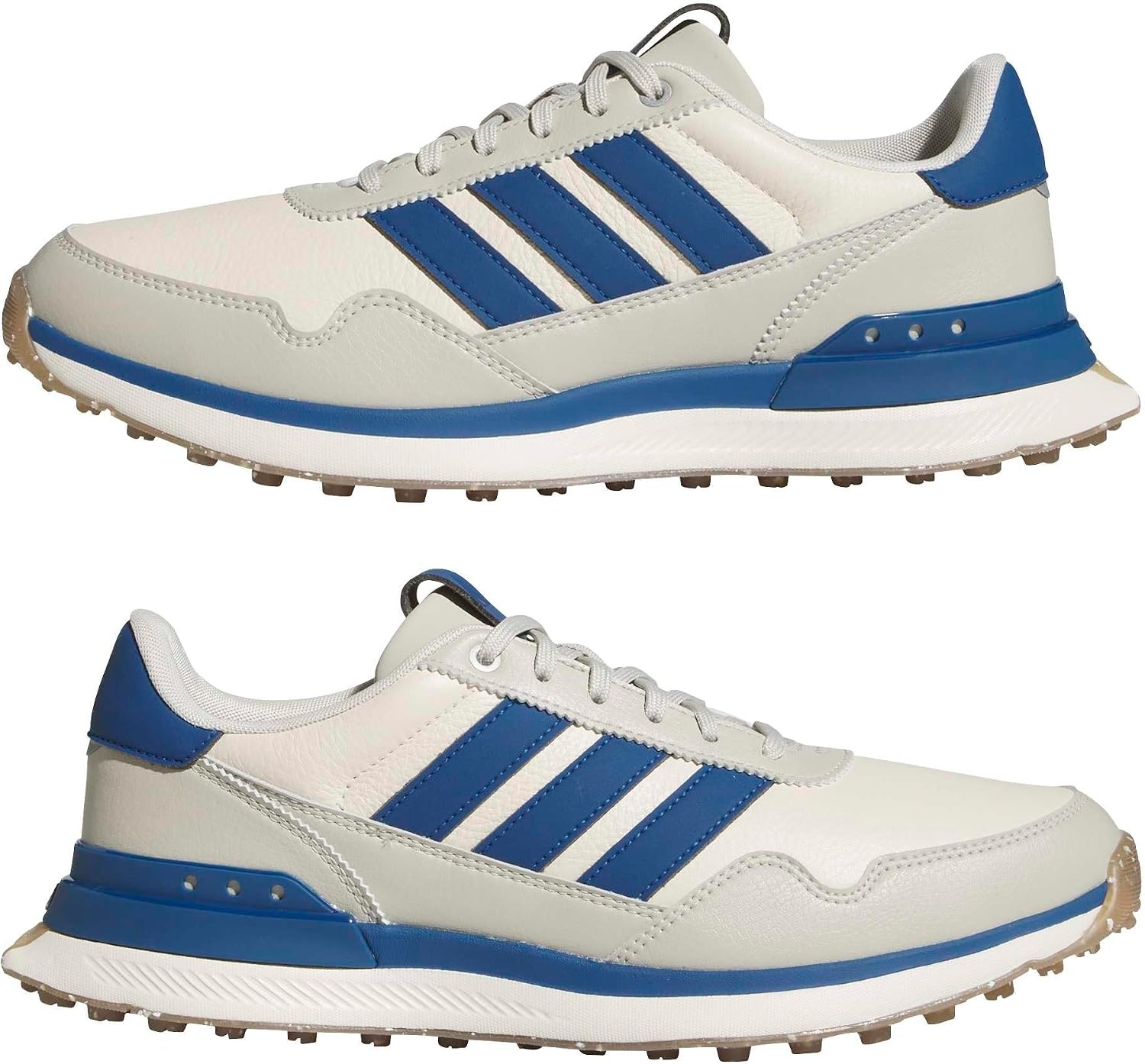 image:imageadidas Golf S2G 26 Leather Spikeless Golf ShoesChalk WhiteDusky PetrolWonder Alumina