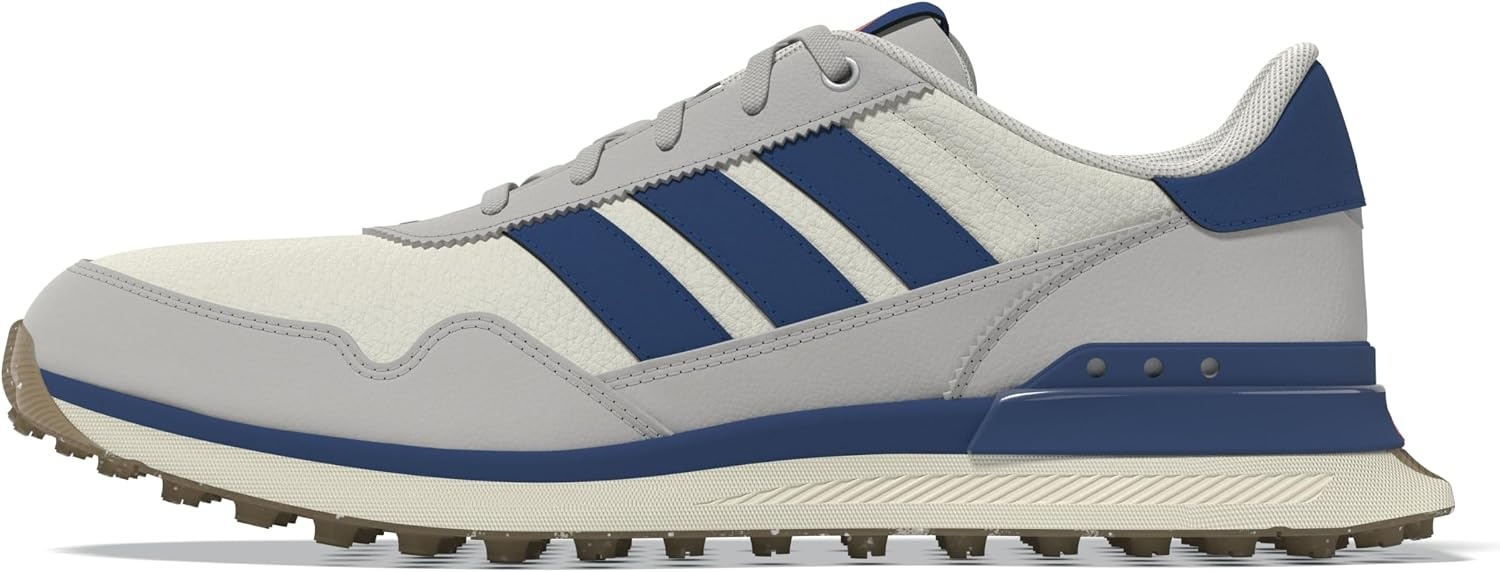image:imageadidas Golf S2G 26 Leather Spikeless Golf ShoesChalk WhiteDusky PetrolWonder Alumina