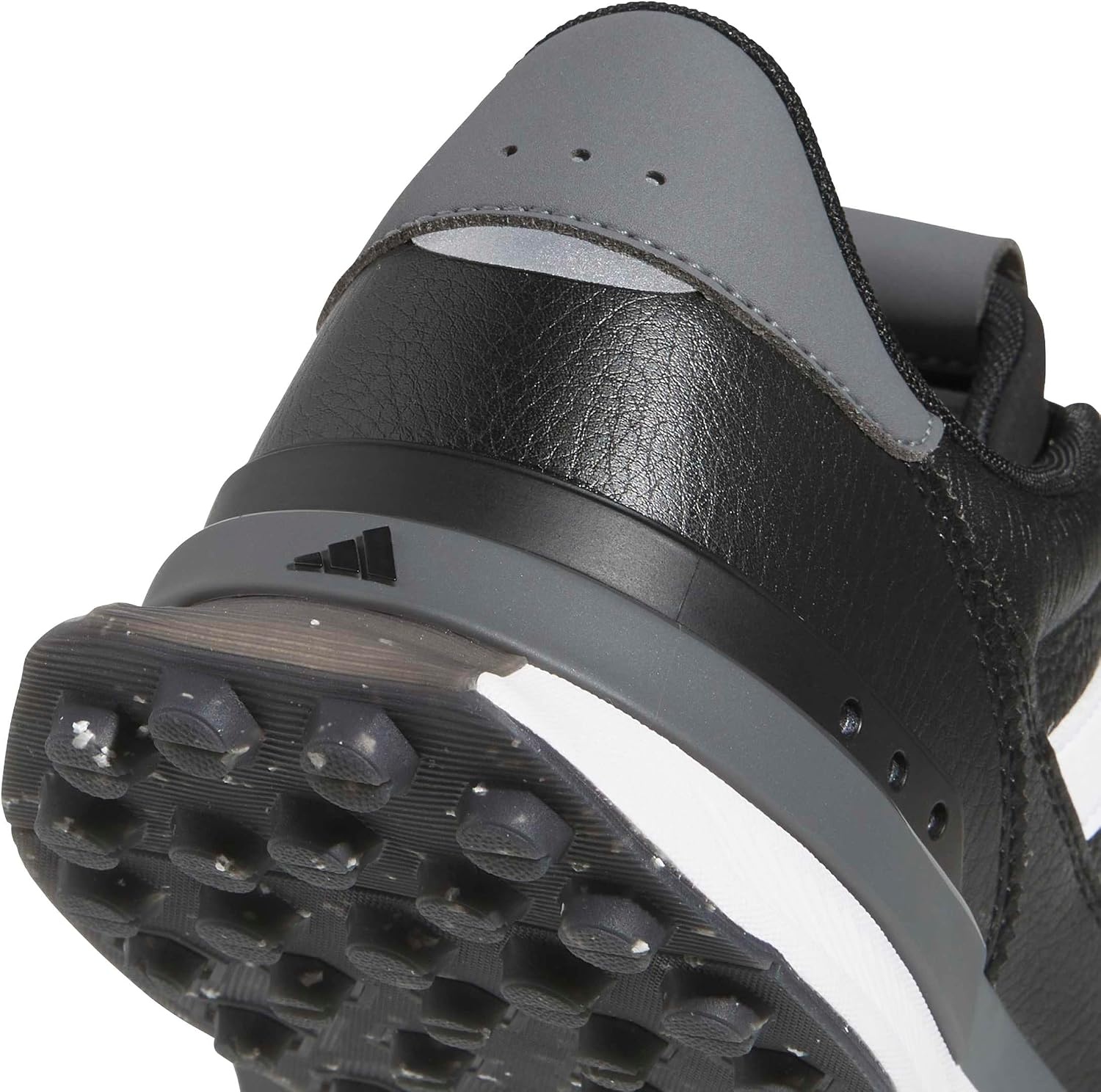 image:imageadidas Golf S2G 26 Leather Spikeless Golf ShoesCore BlackFtwr WhiteGrey Four