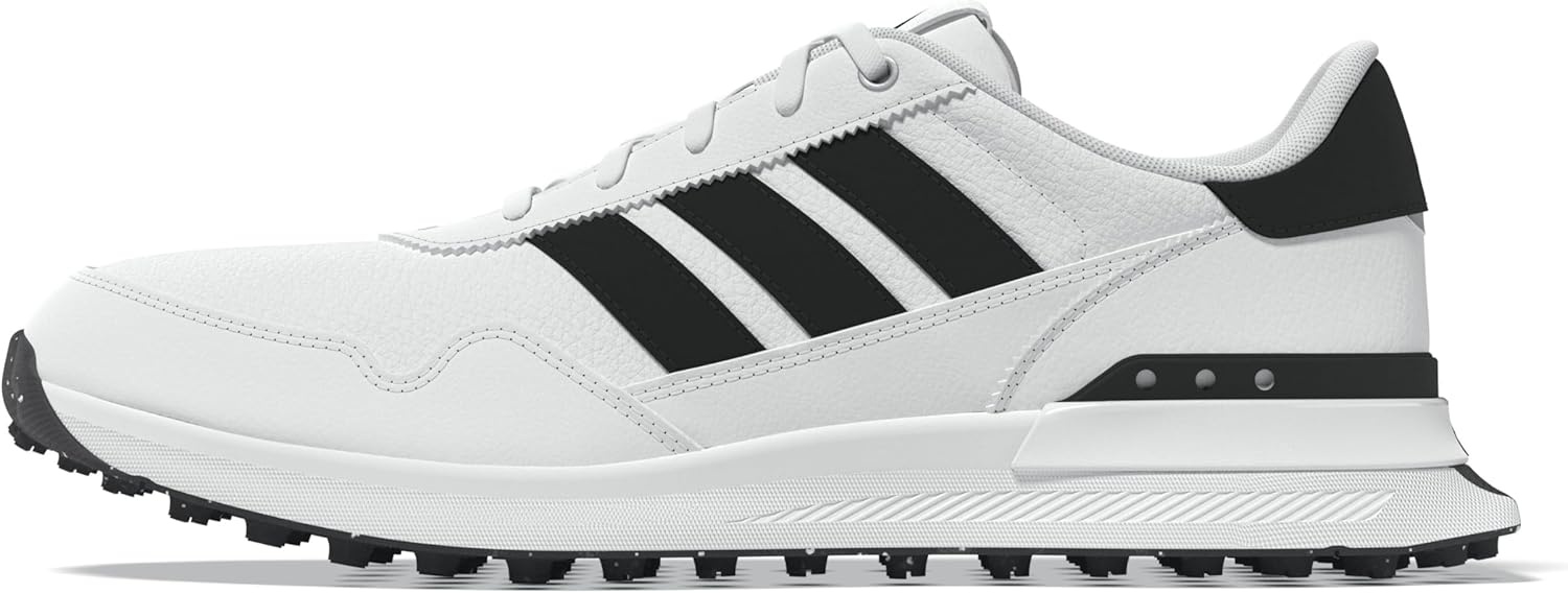 image:imageadidas Golf S2G 26 Leather Spikeless Golf ShoesFtwr WhiteCore BlackFtwr White