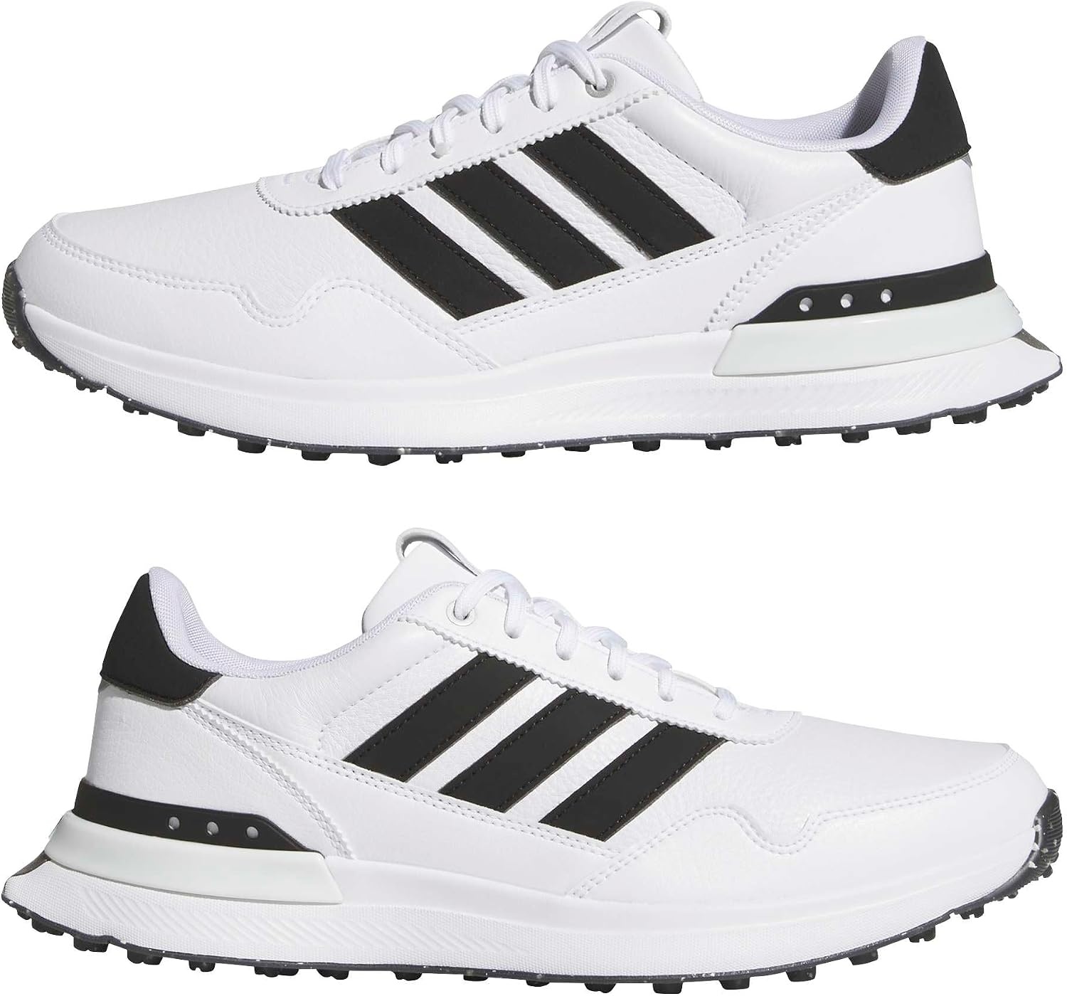 image:imageadidas Golf S2G 26 Leather Spikeless Golf ShoesFtwr WhiteCore BlackFtwr White