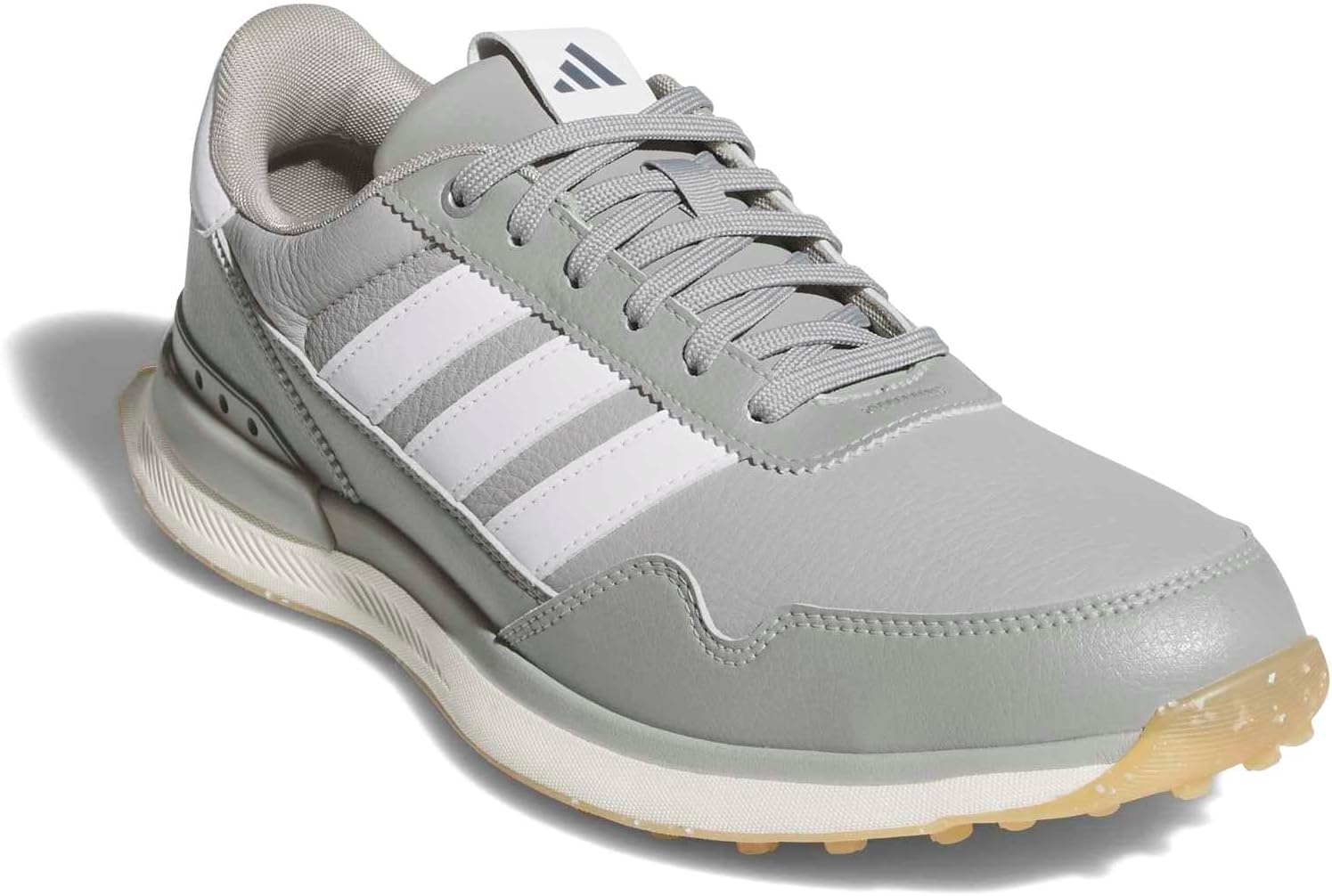 image:imageadidas Golf S2G 26 Leather Spikeless Golf ShoesGrey TwoFtwr WhiteMgh Solid Grey