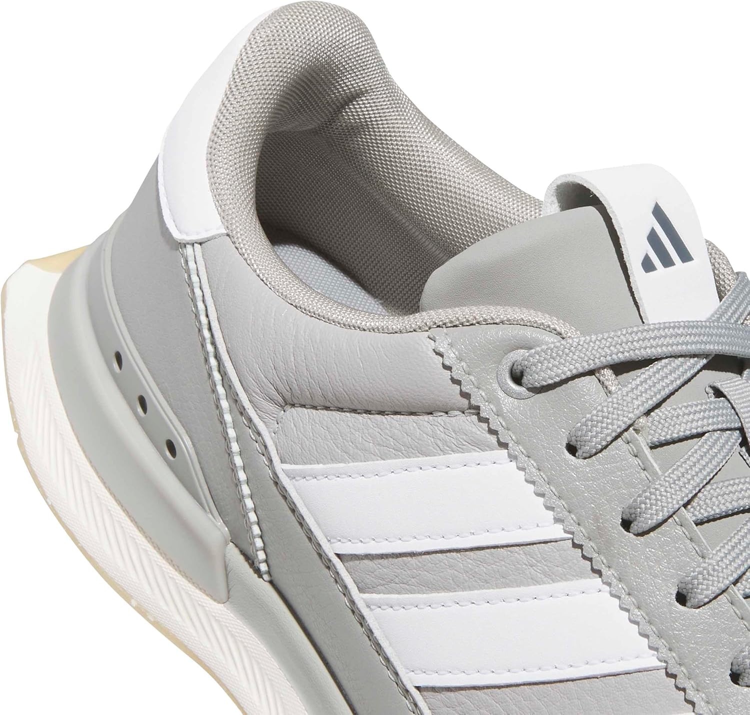 image:imageadidas Golf S2G 26 Leather Spikeless Golf ShoesGrey TwoFtwr WhiteMgh Solid Grey
