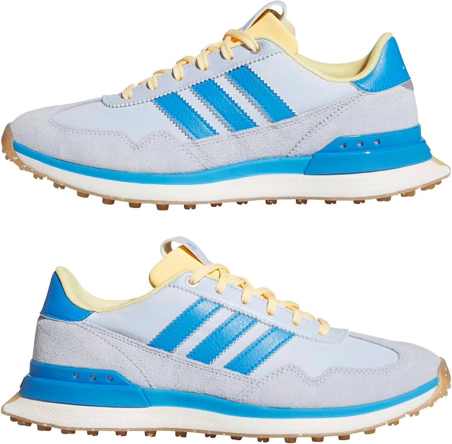 image:imageadidas Golf Womens S2G 26 Textile Spikeless Golf ShoesCrystal Sky Lucid Ray Blue Ice Tangerine