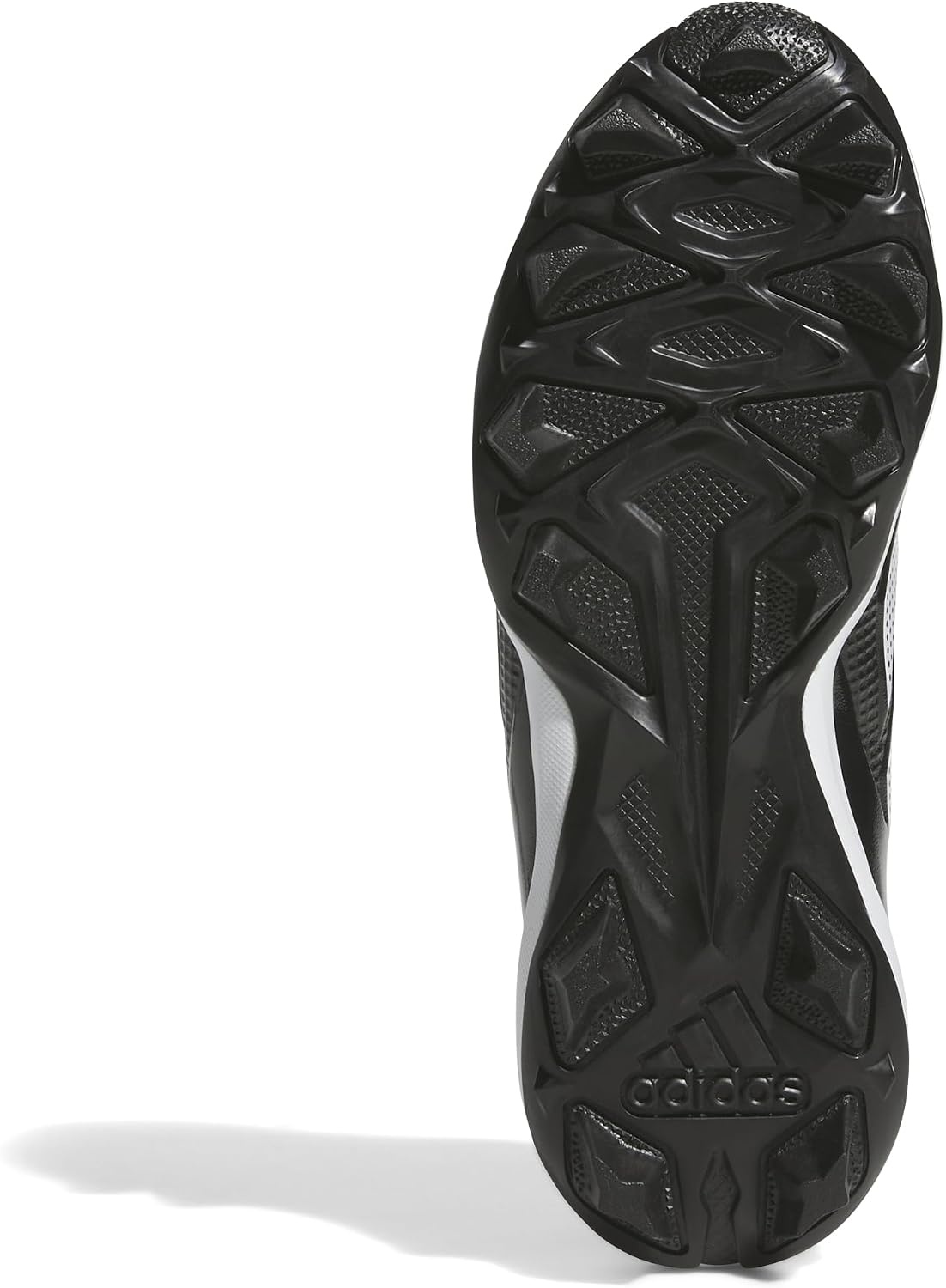 image:imageadidas Kids Adizero Instinct 20 Molded Rubber SoftballBlackWhiteWhite