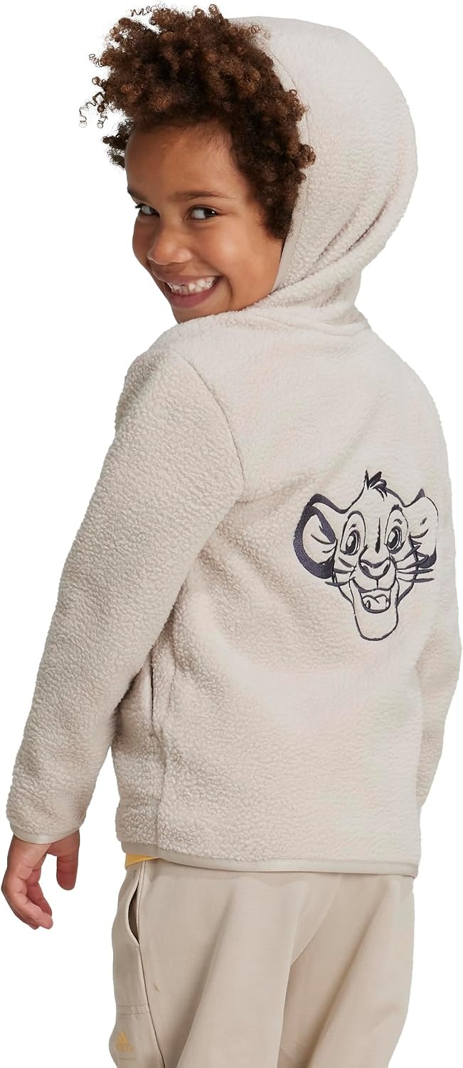 image:imageadidas Kids Disney Lion King Track TopWonder BeigeSemi SparkCarbon