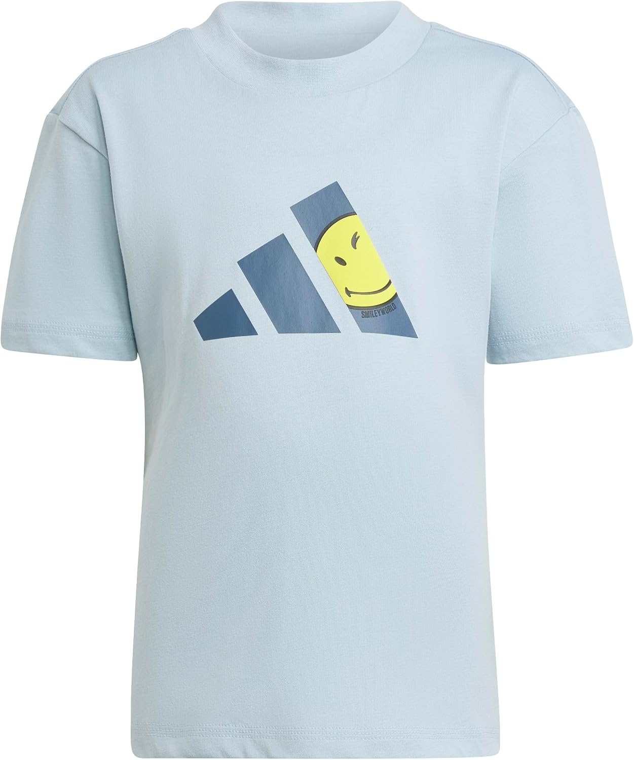 image:imageadidas Kids Smiley World Shorts Summer SetWonder BluePreloved InkBright YellowWhite