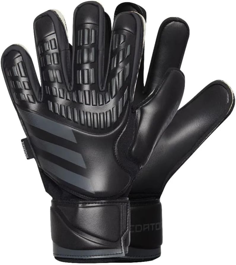 image:imageadidas Match Fingersave Goalkeeper Gloves Athletic WhiteBlackBlack
