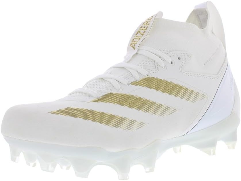 image:imageadidas Mens Adizero Impact2 American FootballFootwear WhiteGold MetallicFootwear Whitewhite