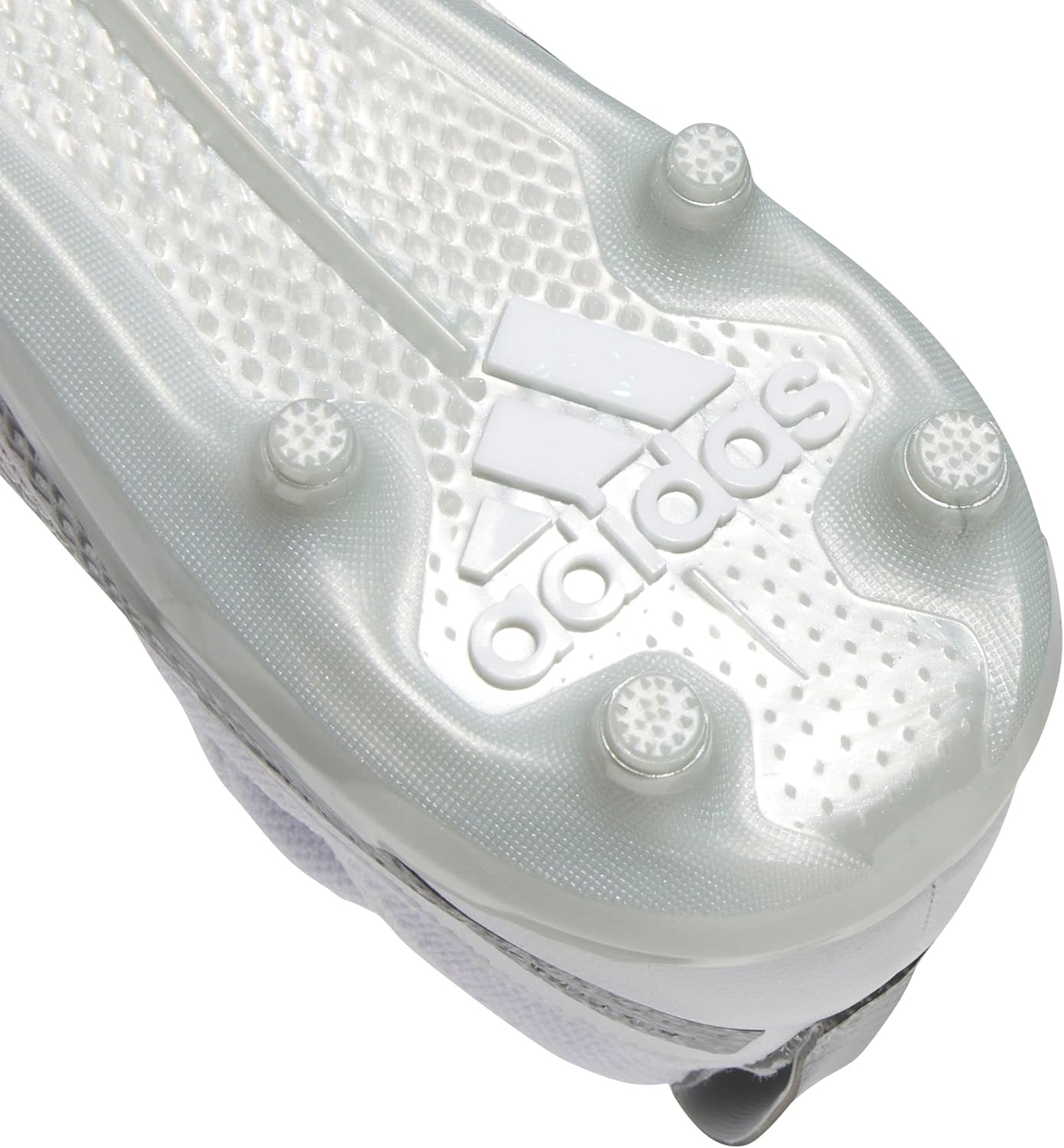 image:imageadidas Mens Adizero Impact2 American FootballWhiteSilver MetallicWhite
