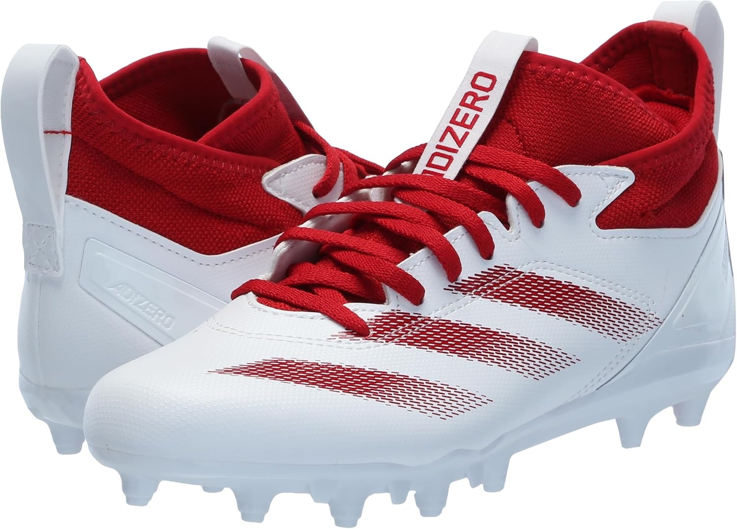 image:imageadidas Mens Adizero Impact2 American FootballWhiteTeam Power RedWhite