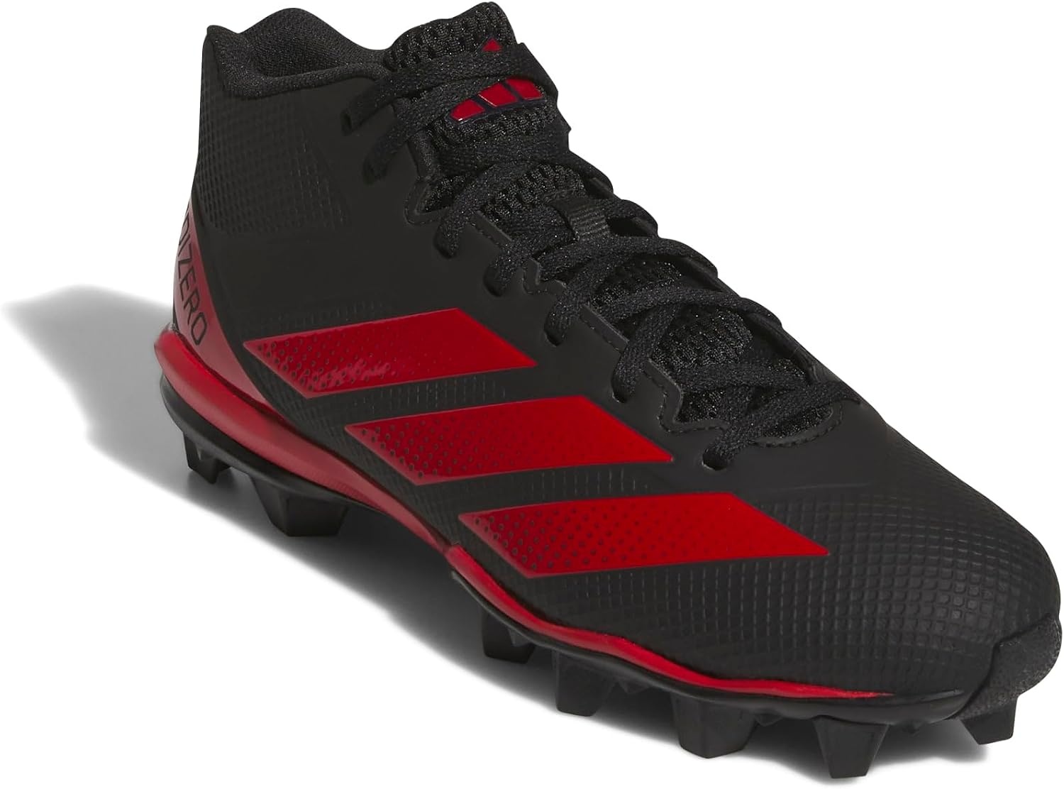 image:imageadidas Mens Adizero Impact2 Molded American FootballBlackTeam Power RedBlack