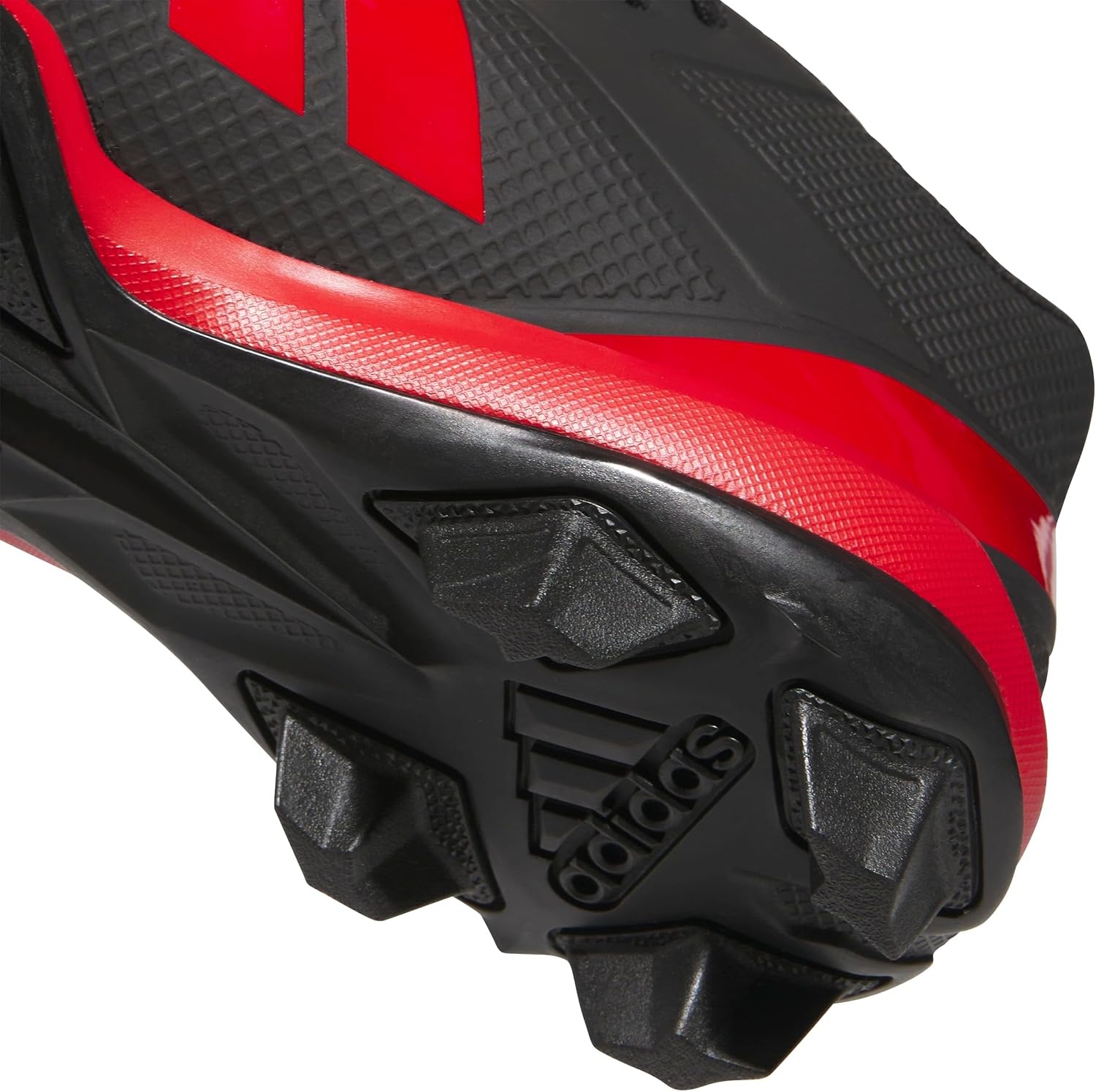 image:imageadidas Mens Adizero Impact2 Molded American FootballBlackTeam Power RedBlack