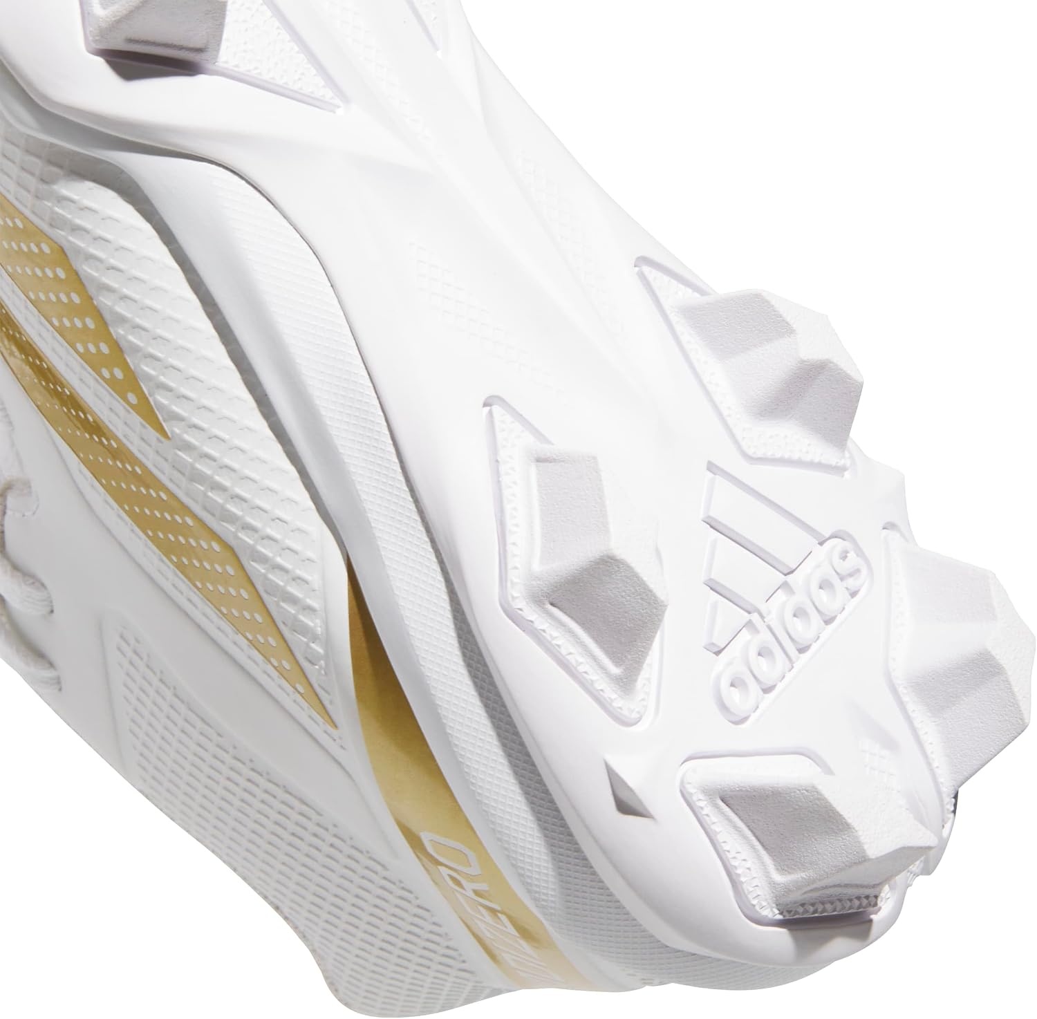 image:imageadidas Mens Adizero Impact2 Molded American FootballWhiteGold MetallicWhite