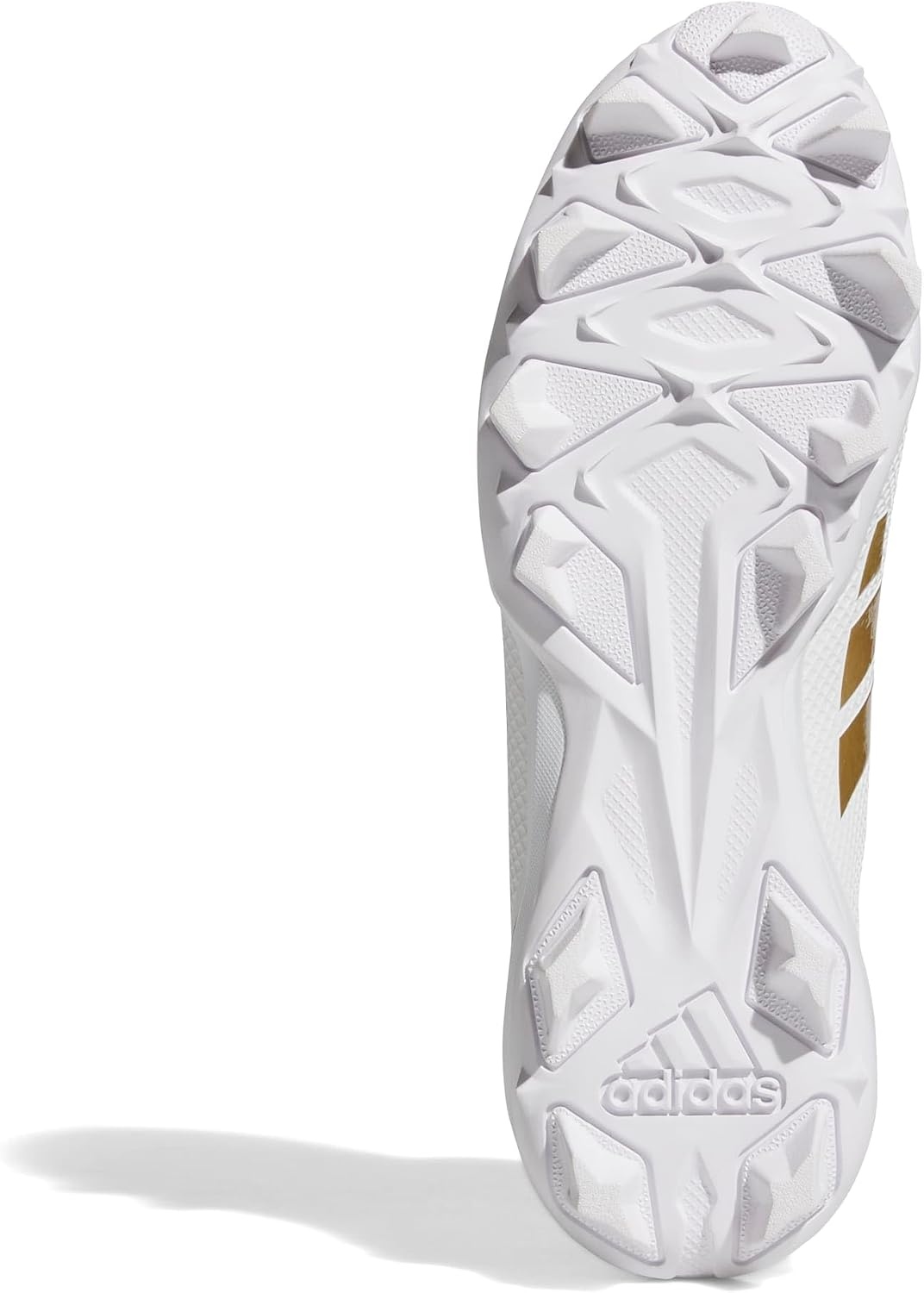 image:imageadidas Mens Adizero Impact2 Molded American FootballWhiteGold MetallicWhite