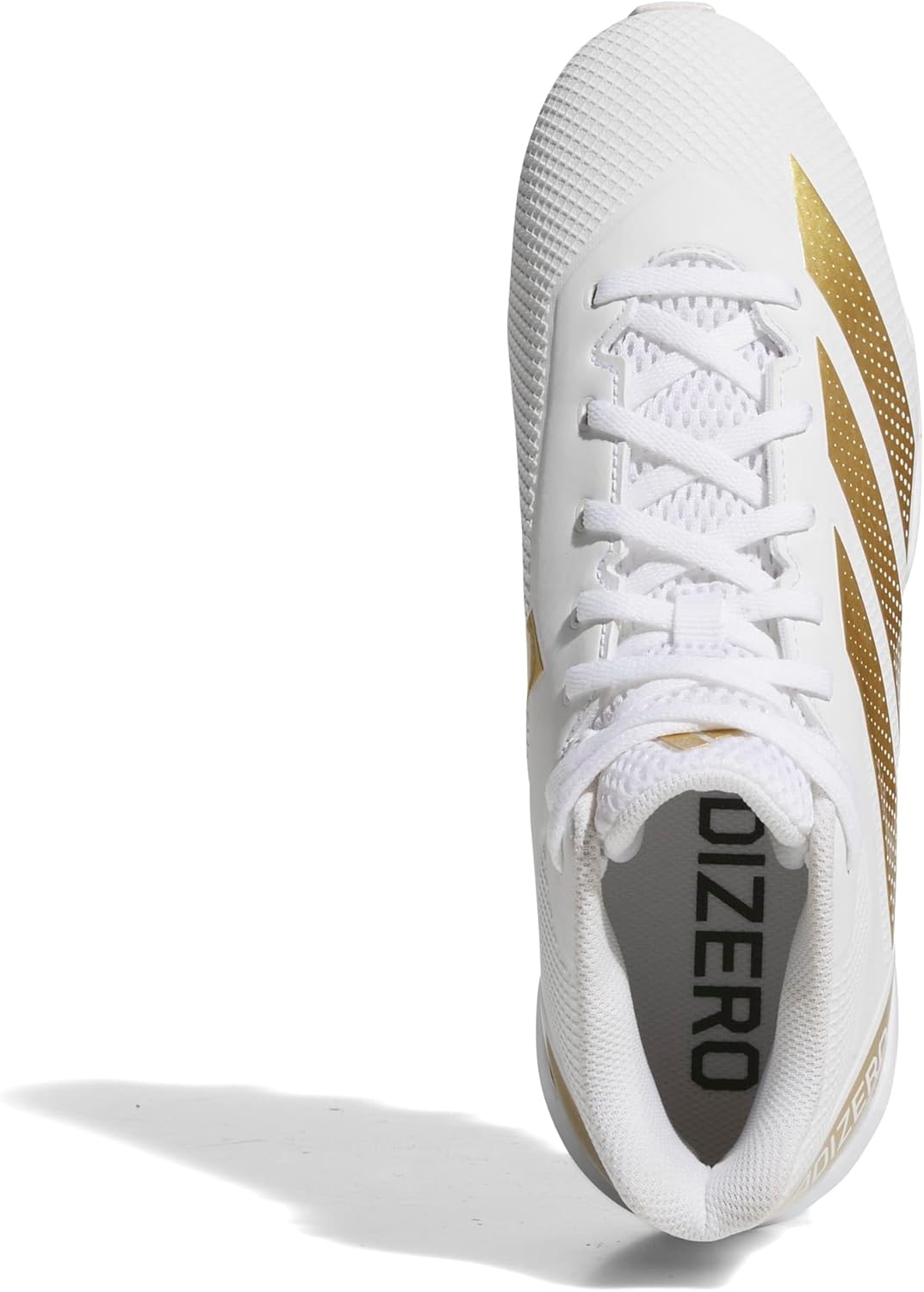 image:imageadidas Mens Adizero Impact2 Molded American FootballWhiteGold MetallicWhite