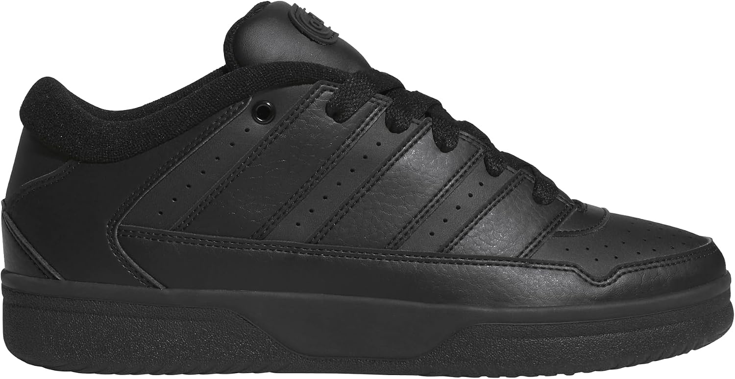 image:imageadidas Mens Break Start 2000 Lace Up Sneakers Shoes Casual BlackBlackBlackBlack