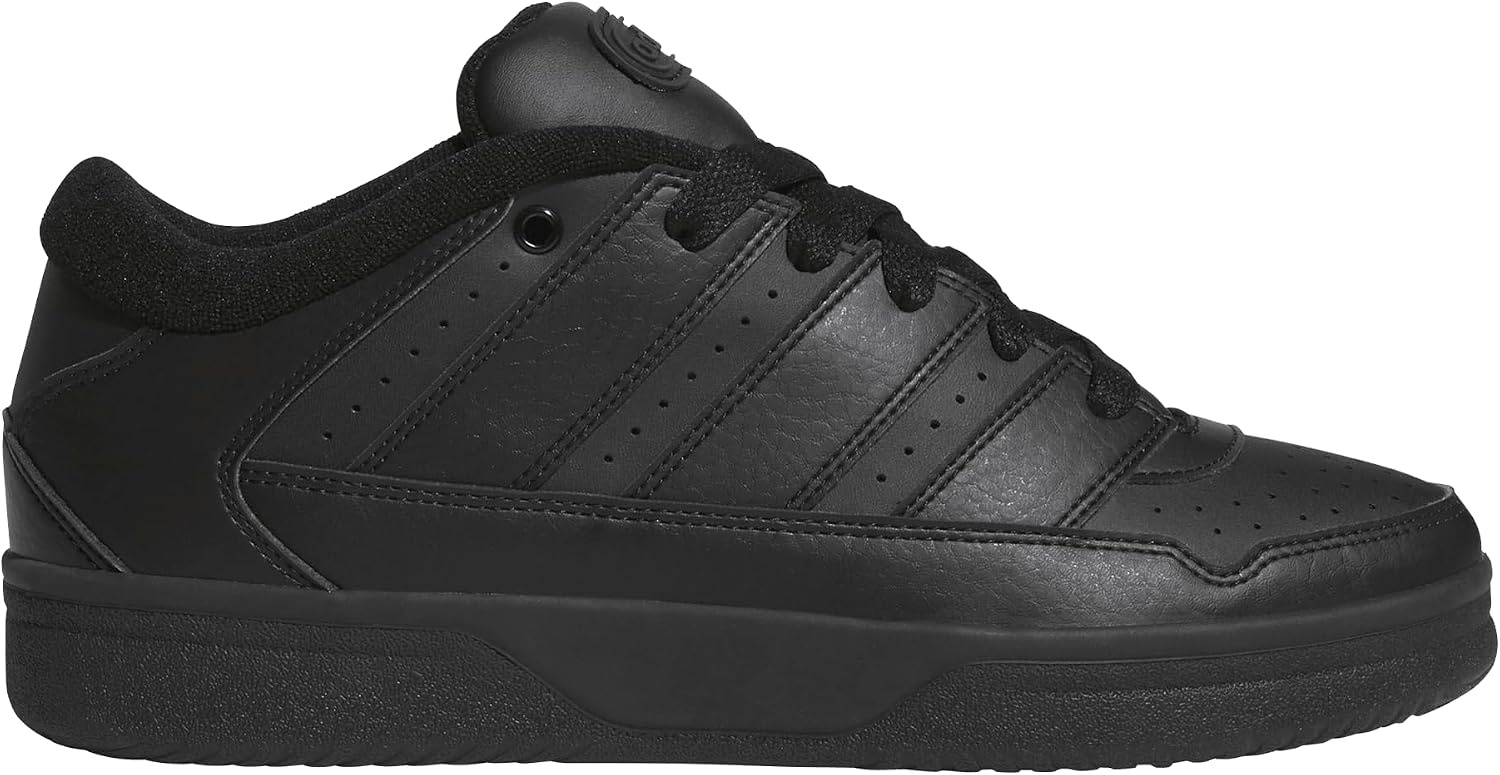 image:imageadidas Mens Break Start 2000 Lace Up Sneakers Shoes Casual BlackBlackBlackBlack