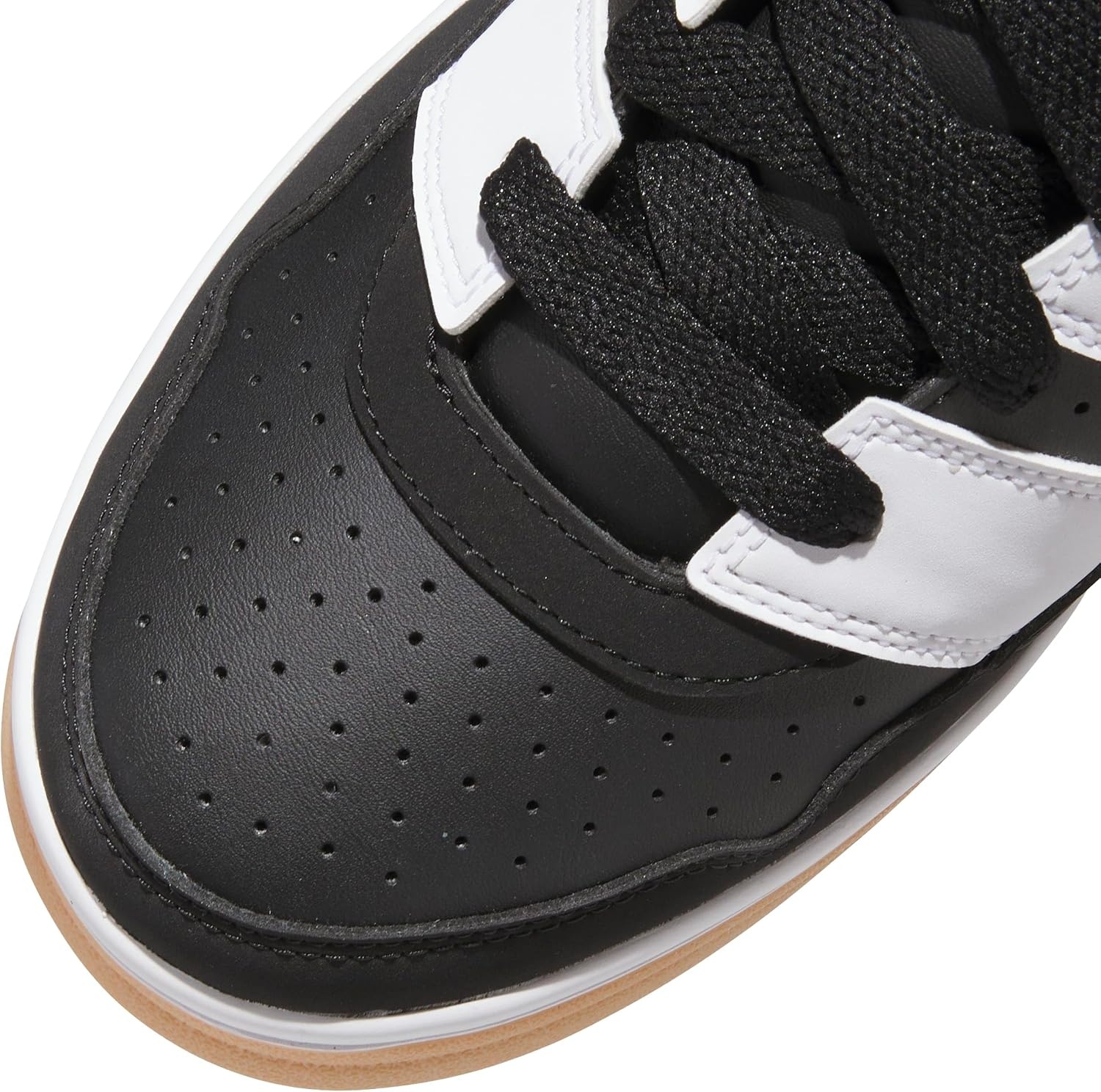 image:imageadidas Mens Break Start 2000 Lace Up Sneakers Shoes Casual BlackBlackWhiteGum