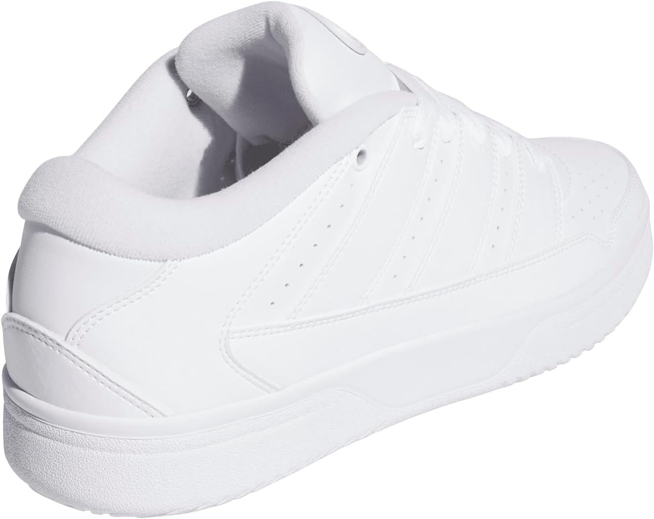 image:imageadidas Mens Break Start 2000 Lace Up Sneakers Shoes Casual BlackWhiteWhiteWhite