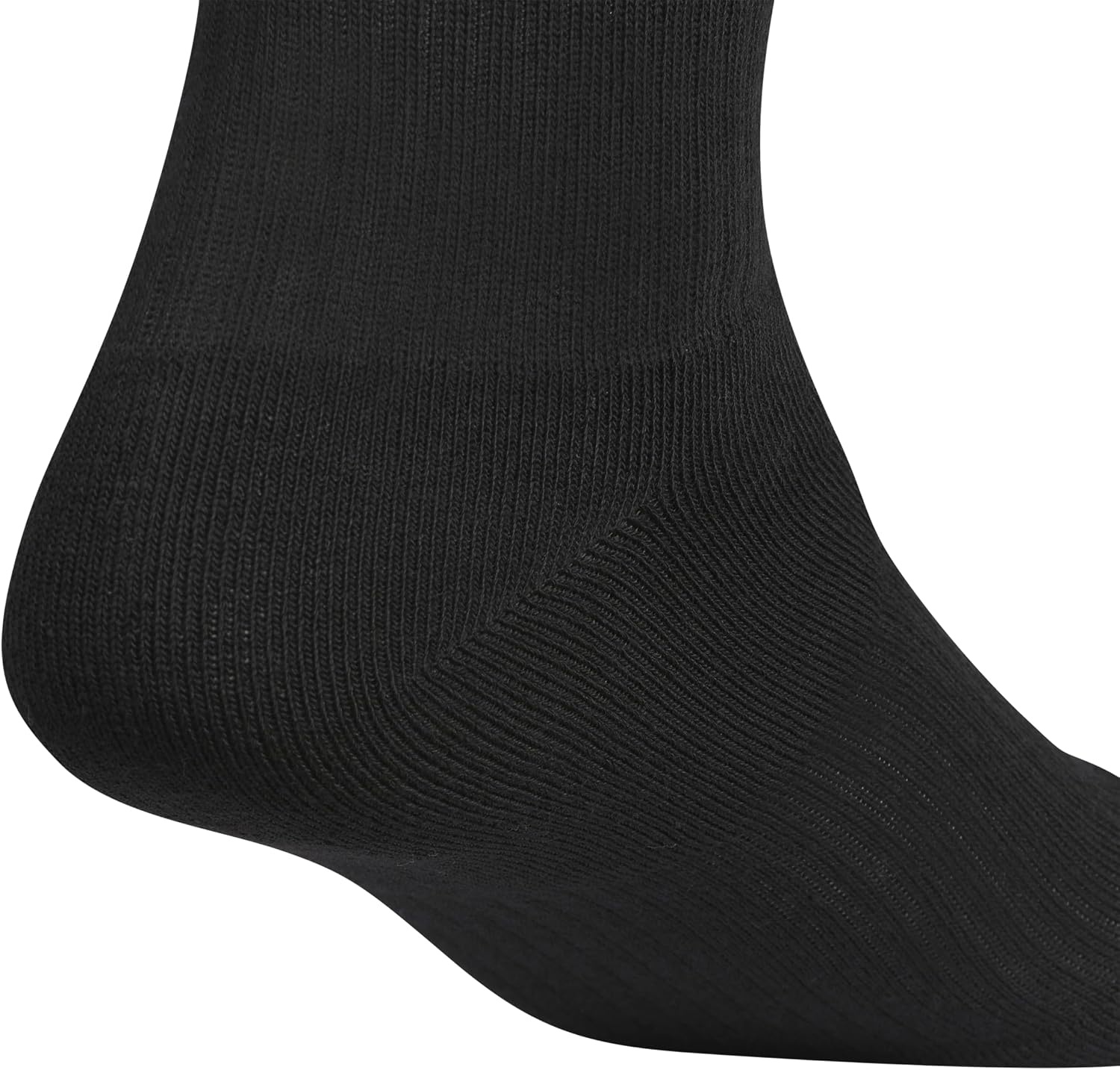 image:imageadidas Mens Cushioned High Quarter Socks 3 Pairs Durable amp ComfortableBlackOnix Grey3