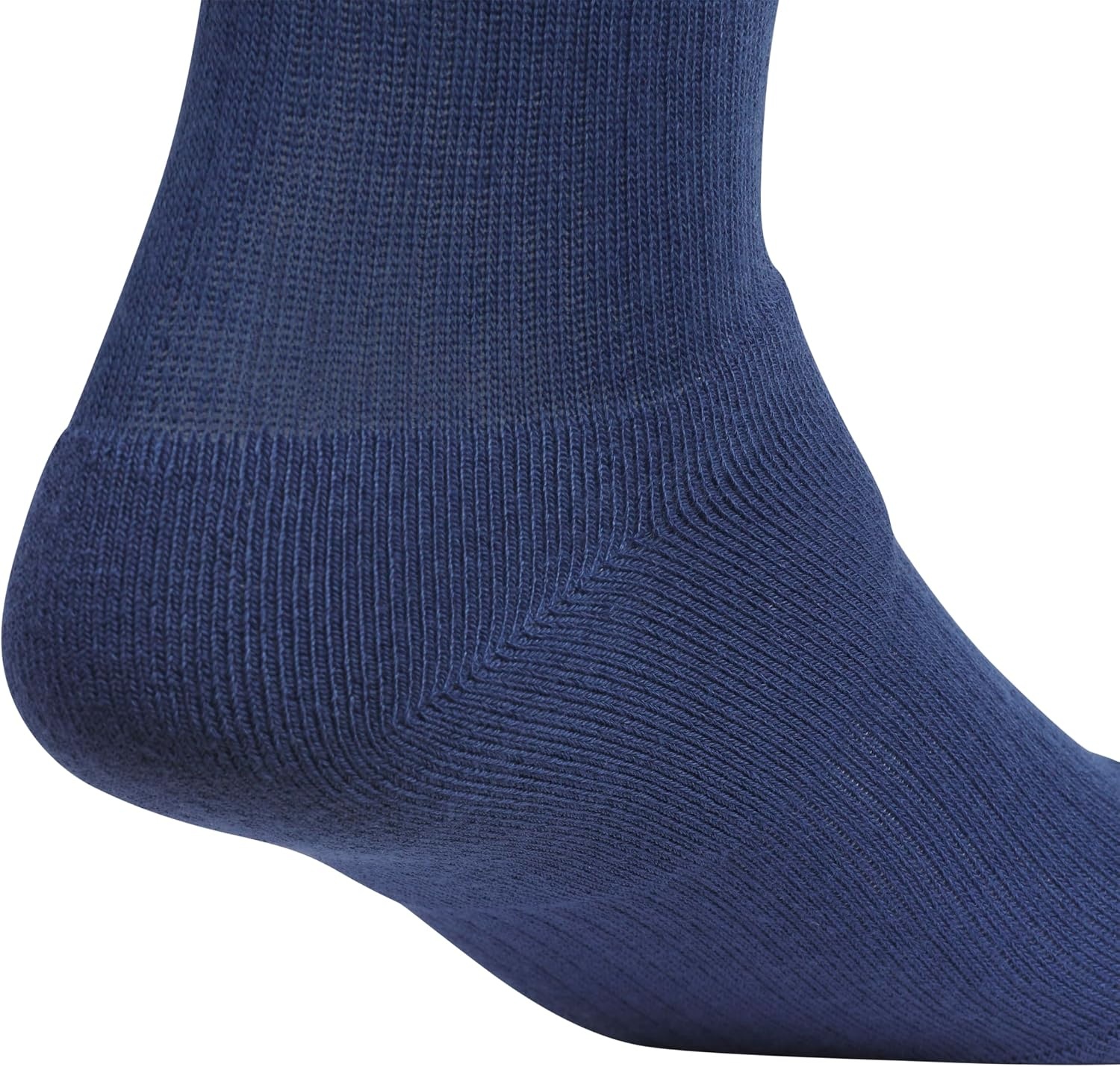 image:imageadidas Mens Cushioned High Quarter Socks 3 Pairs Durable amp ComfortableTech Indigo BlueCool Light HeatherWhite3