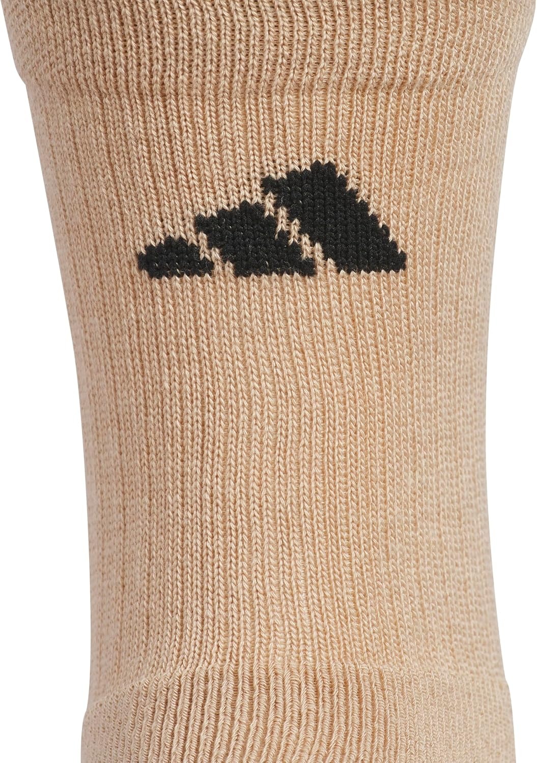 image:imageadidas Mens Cushioned High Quarter Socks 3 Pairs Durable amp ComfortableWarm Sandstone BeigeWhiteBlack4