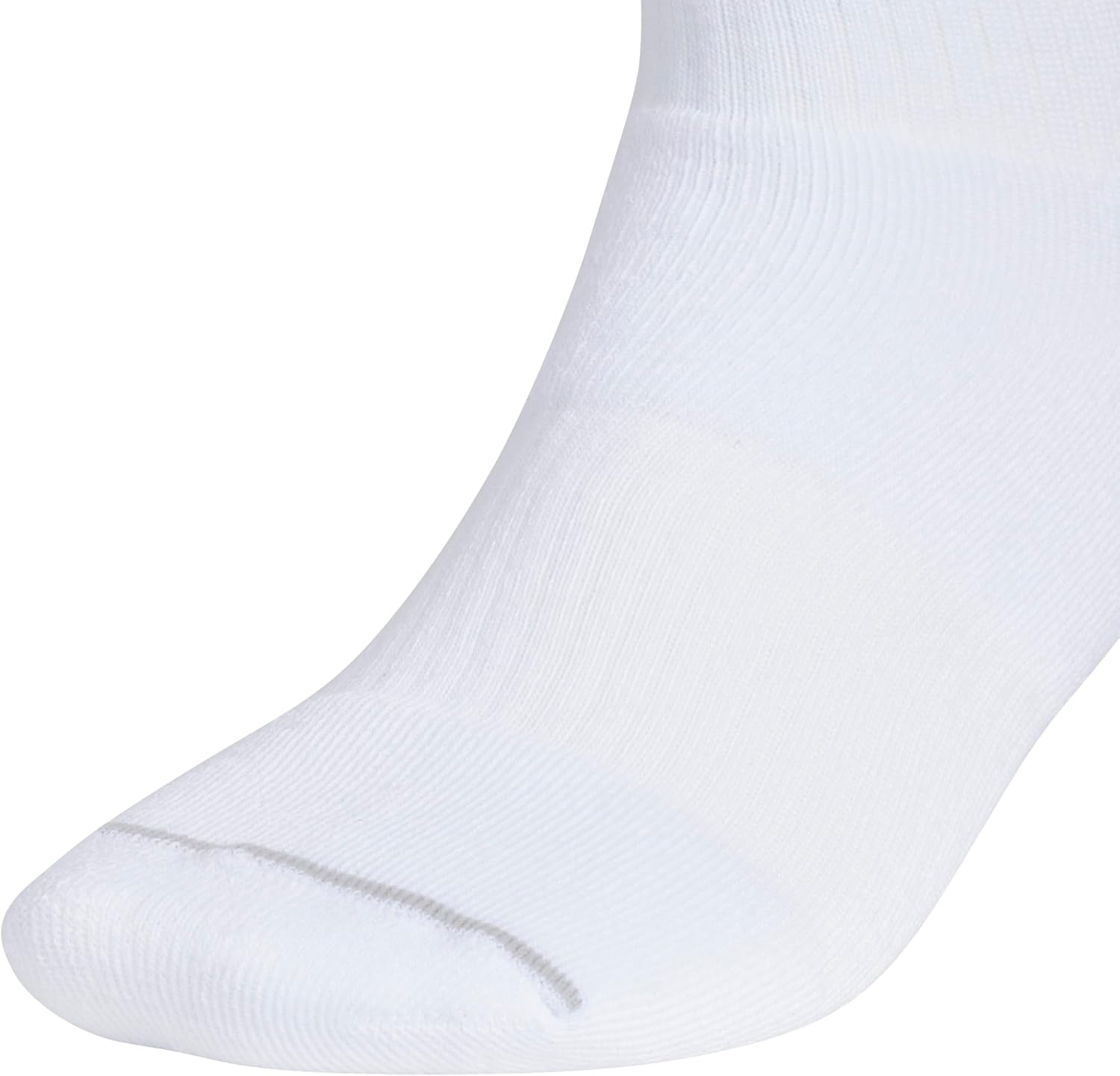 image:imageadidas Mens Cushioned High Quarter Socks 3 Pairs Durable amp ComfortableWhiteBlack3
