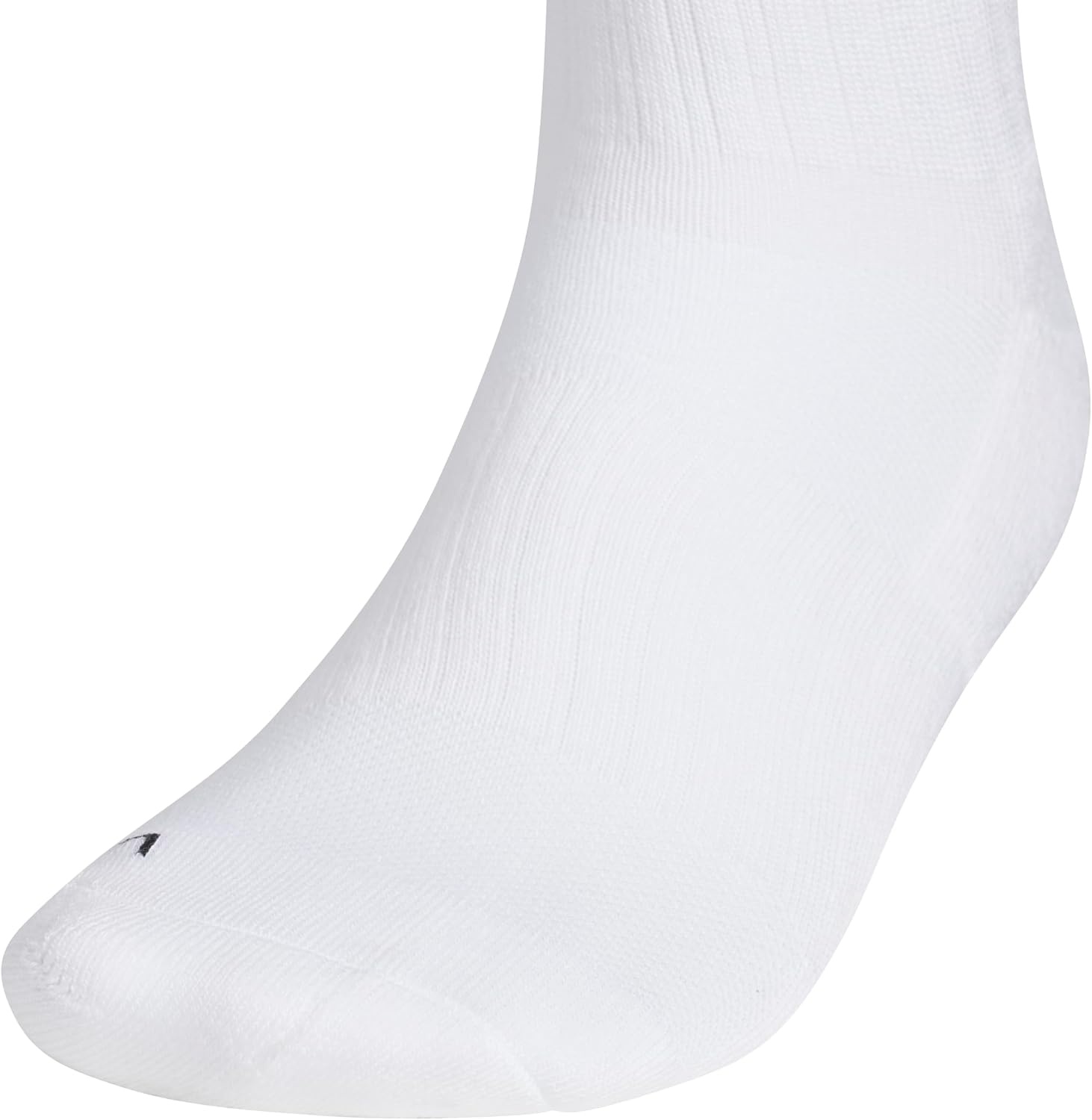 image:imageadidas Mens Cushioned High Quarter Socks 3 Pairs Durable amp ComfortableWhiteClear Onix GreyBlack5