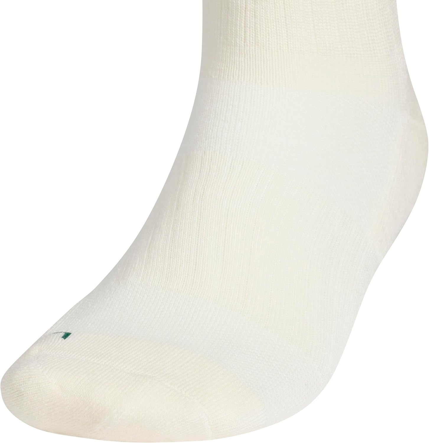 image:imageadidas Mens Cushioned High Quarter Socks 3 Pairs Durable amp ComfortableWonder WhiteClear Onix GreyCollegiate Green5