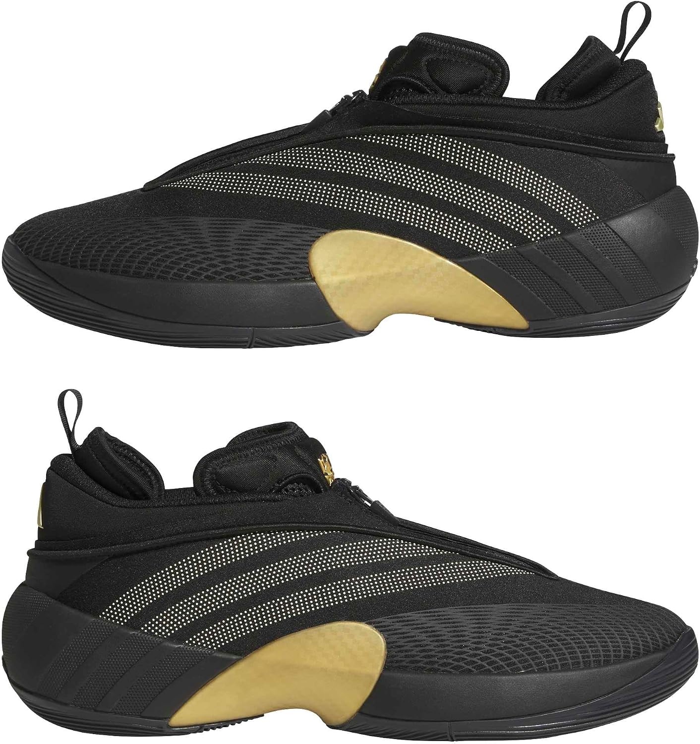 image:imageadidas Mens DON Issue 7 Basketball Sneakers Shoes Black PinkBlackGold MetallicIce Gold Metallic