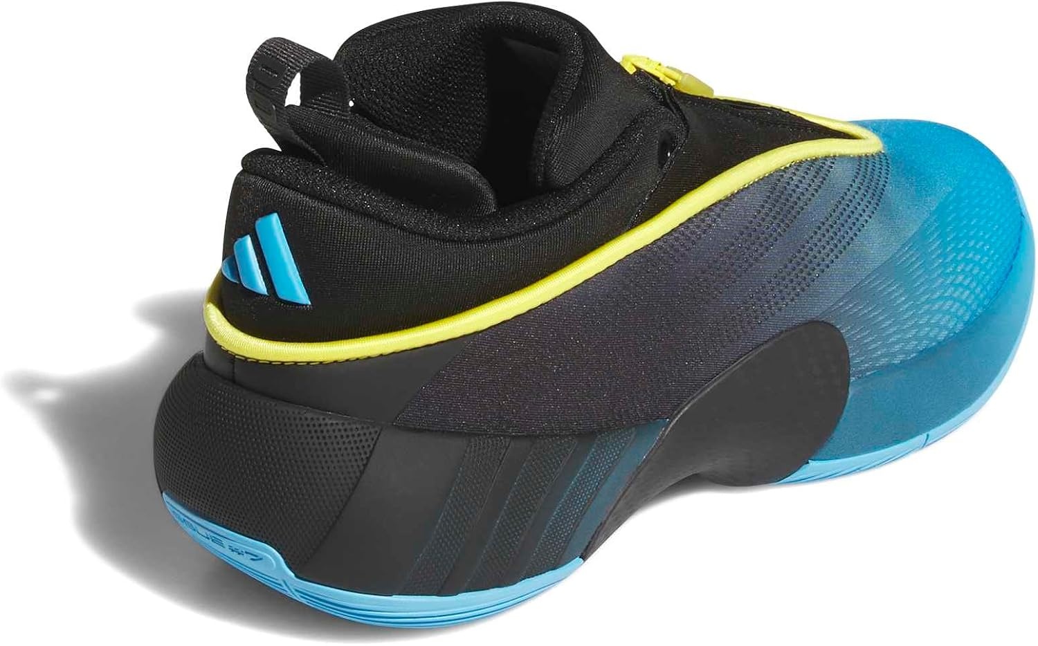 image:imageadidas Mens DON Issue 7 Basketball Sneakers Shoes Black PinkLucid AquamarineBlackYellow