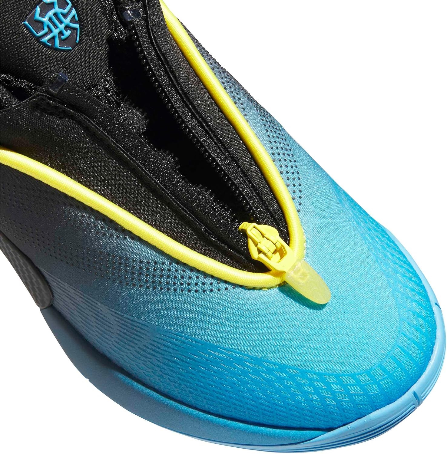 image:imageadidas Mens DON Issue 7 Basketball Sneakers Shoes Black PinkLucid AquamarineBlackYellow