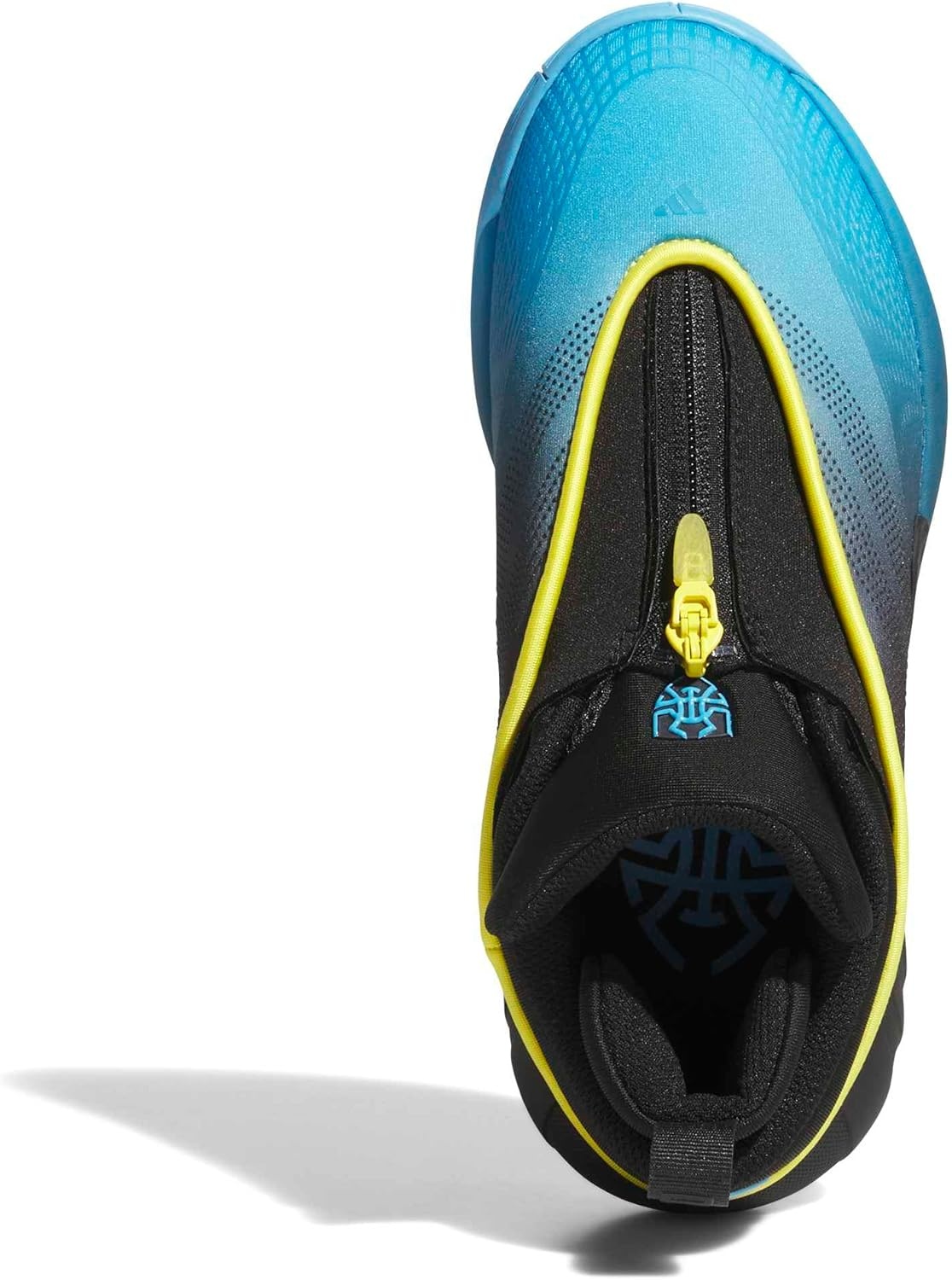 image:imageadidas Mens DON Issue 7 Basketball Sneakers Shoes Black PinkLucid AquamarineBlackYellow