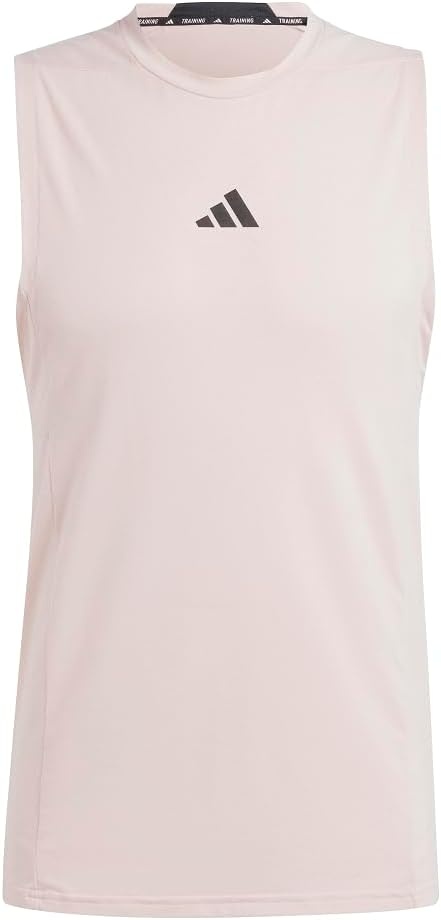 image:imageadidas Mens Designed for Training Workout Tank TopSandy Pink