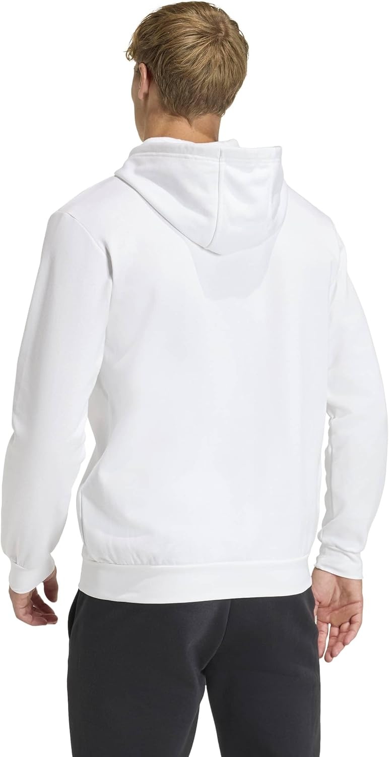 image:imageadidas Mens Entrada 26 Fullzip HoodieWhiteBlack