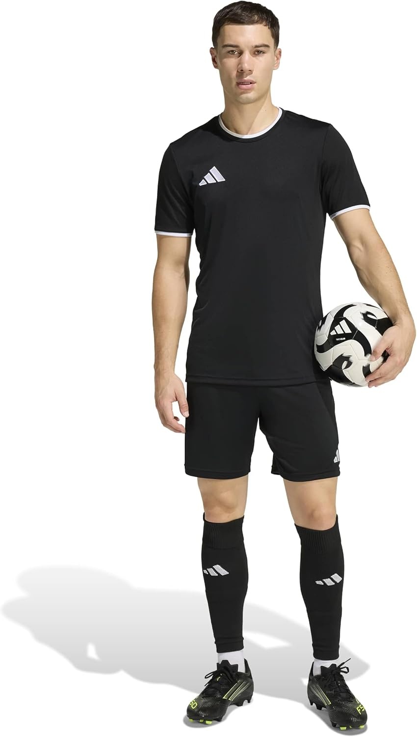 image:imageadidas Mens Entrada 26 JerseyBlackWhite