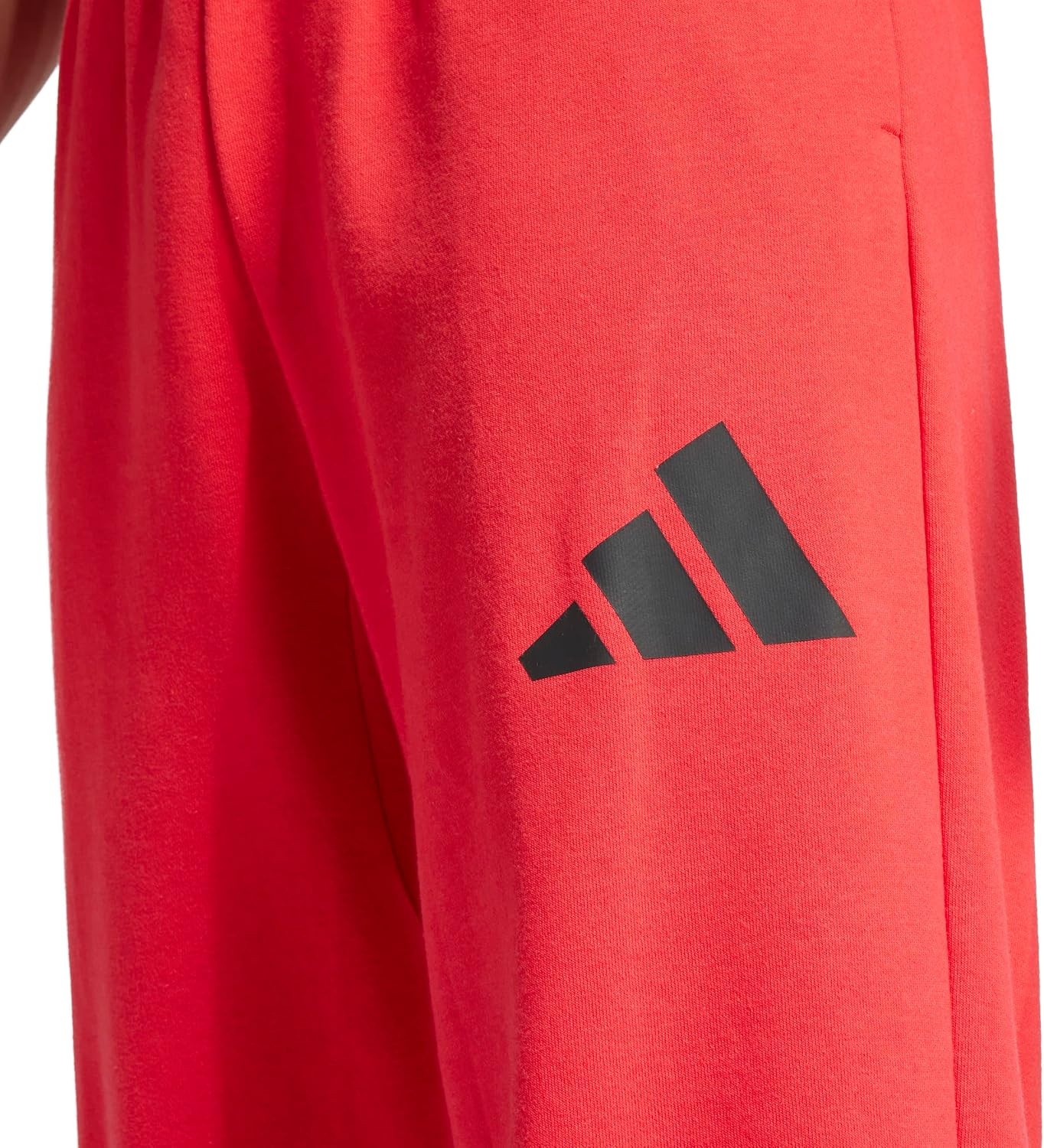 image:imageadidas Mens Essentials 3bar Wide Leg PantsPure RubyBlack