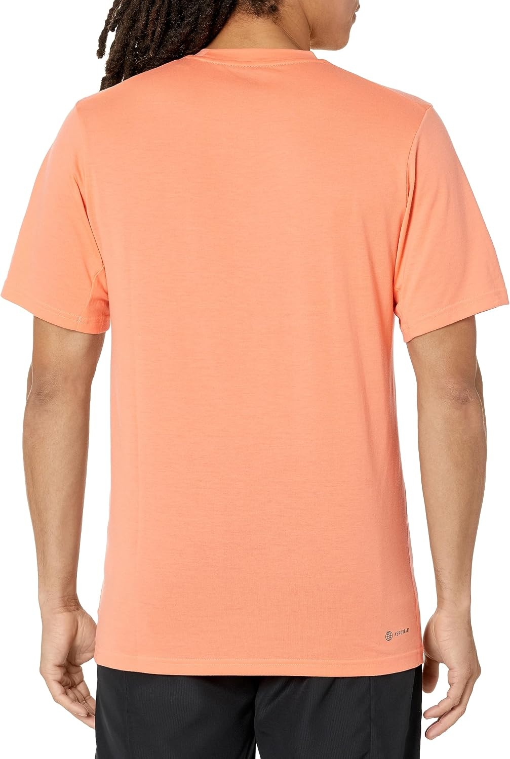 image:imageadidas Mens Essentials Feel Ready Training TShirtCoral FusionBlack