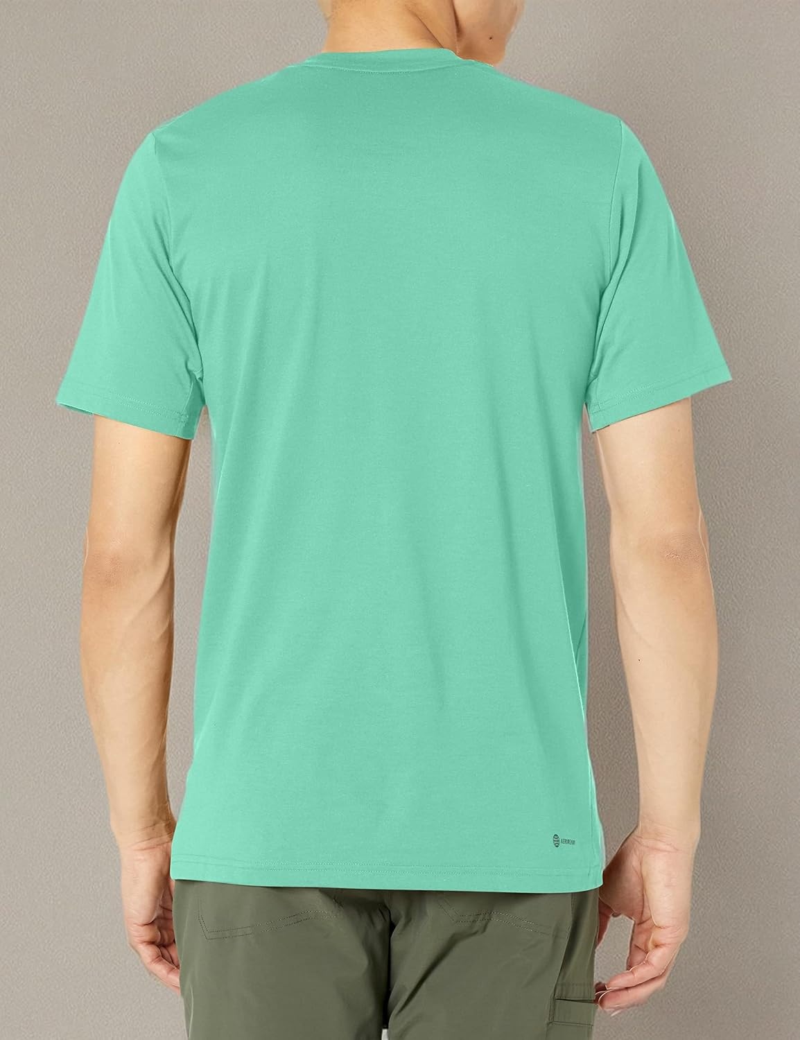 image:imageadidas Mens Essentials Feel Ready Training TShirtEasy GreenBlack
