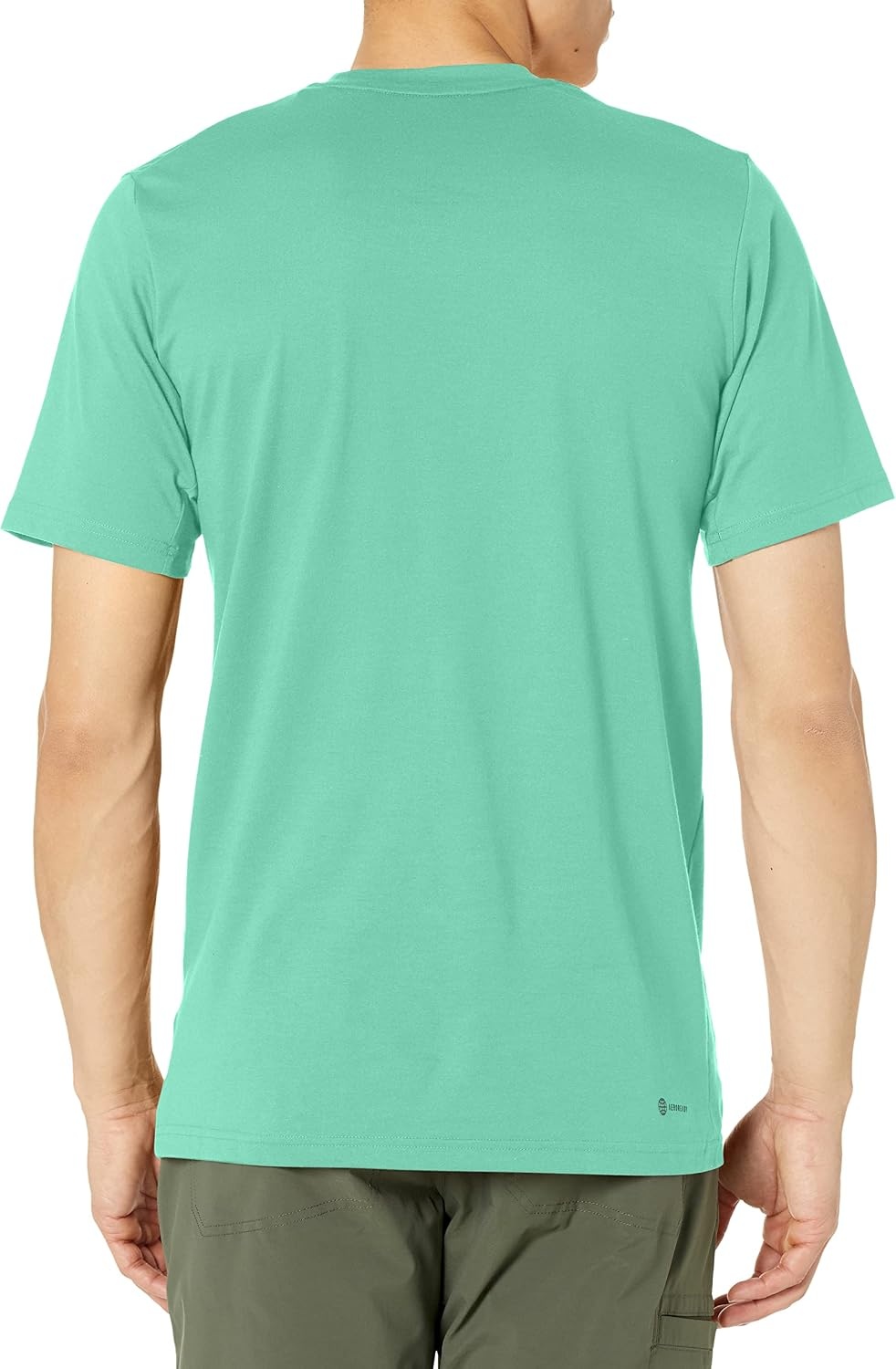 image:imageadidas Mens Essentials Feel Ready Training TShirtEasy GreenBlack