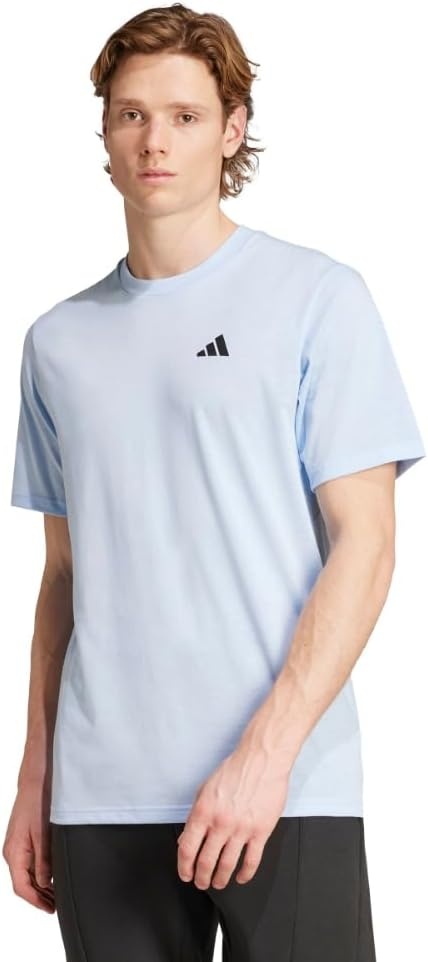 image:imageadidas Mens Essentials Feel Ready Training TShirtGlow BlueBlack