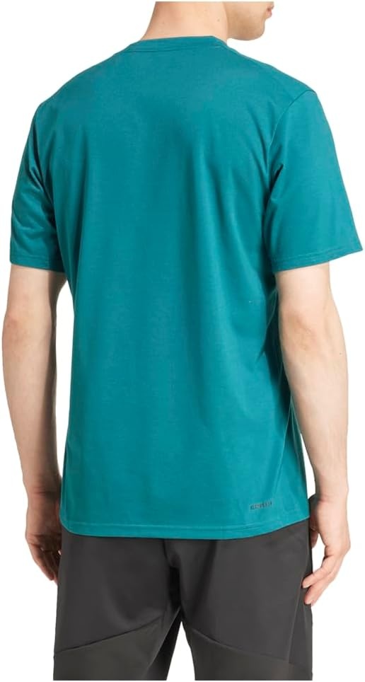 image:imageadidas Mens Essentials Feel Ready Training TShirtLegacy TealBlack