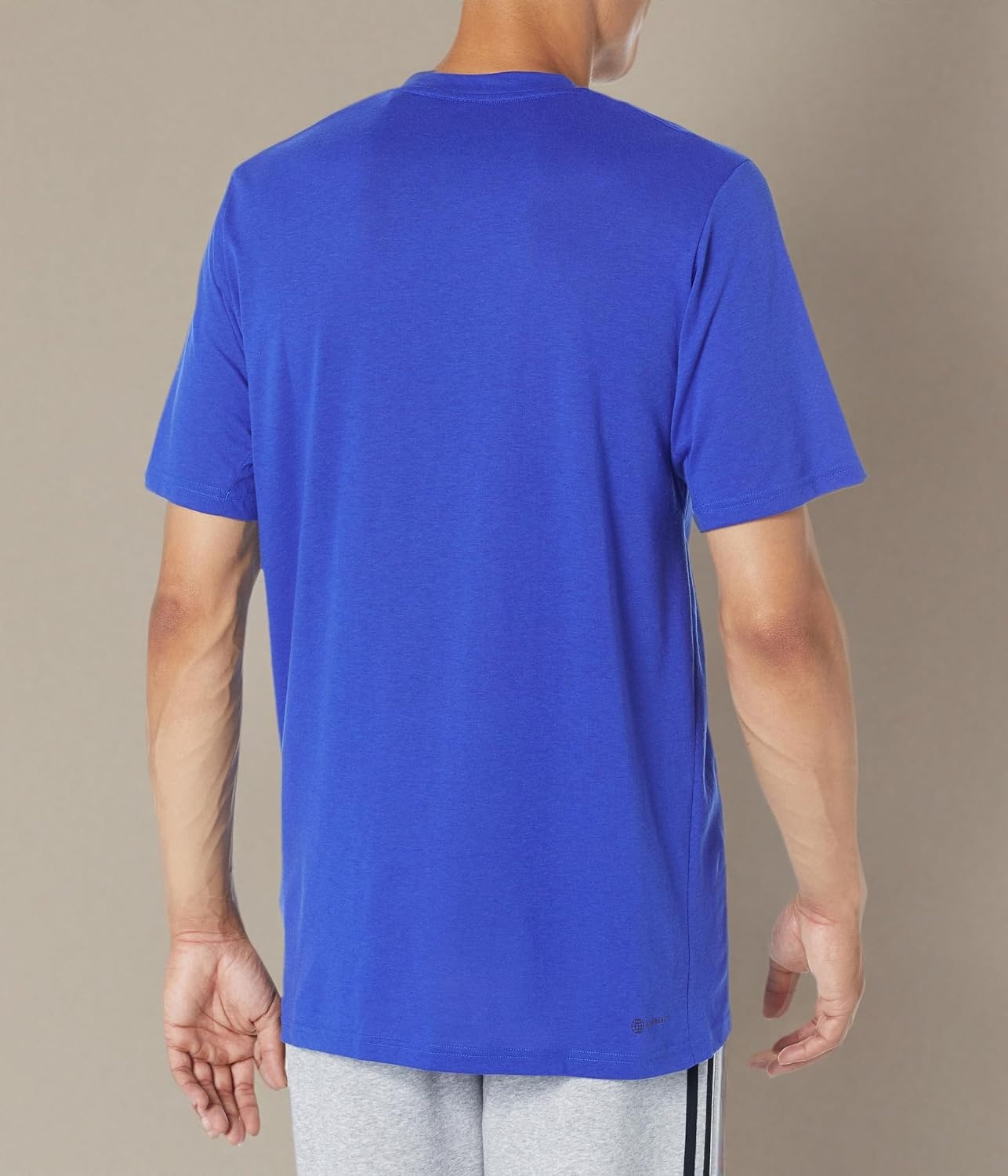 image:imageadidas Mens Essentials Feel Ready Training TShirtLucid BlueSemi Lucid BlueBlack