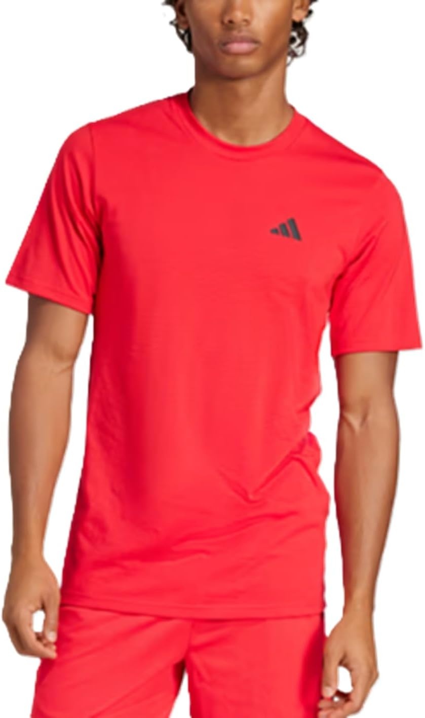 image:imageadidas Mens Essentials Feel Ready Training TShirtPure RubyBlack