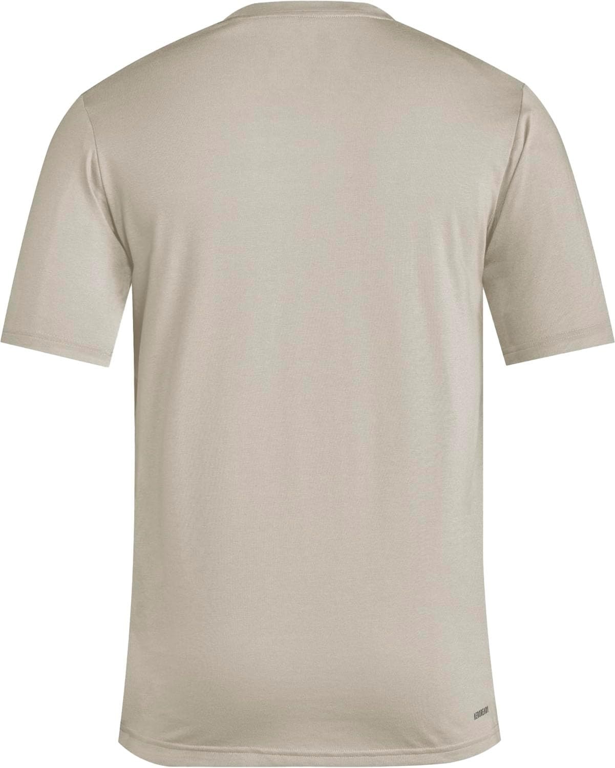 image:imageadidas Mens Essentials Feel Ready Training TShirtWonder Beige MelangeBlack