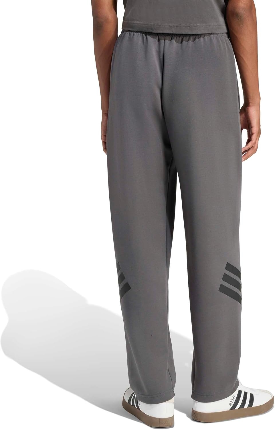image:imageadidas Mens Future Icon 3Stripes Open Hem PantsGrey