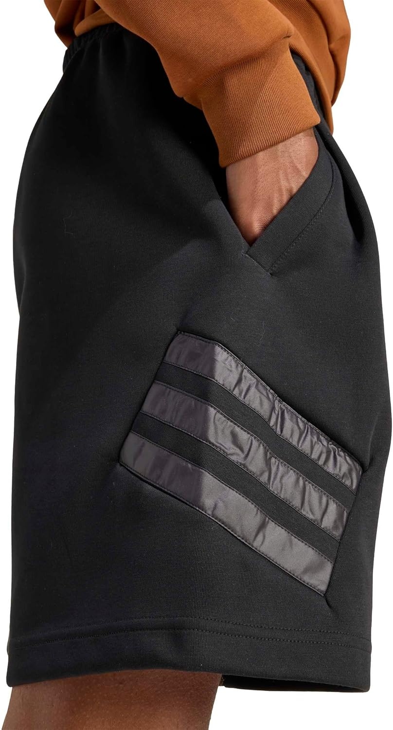 image:imageadidas Mens Future Icon 3Stripes Woven ShortsBlack