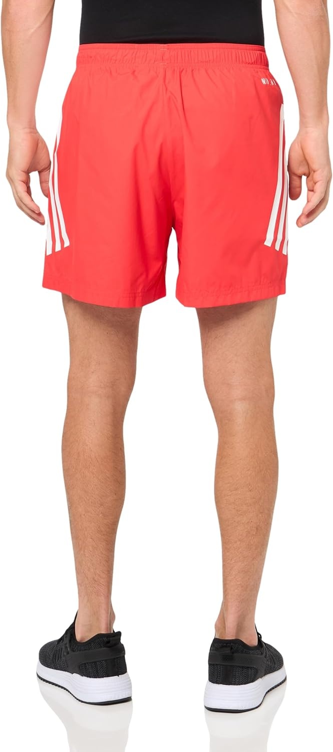 image:imageadidas Mens Future Icon 3Stripes Woven ShortsBright Red